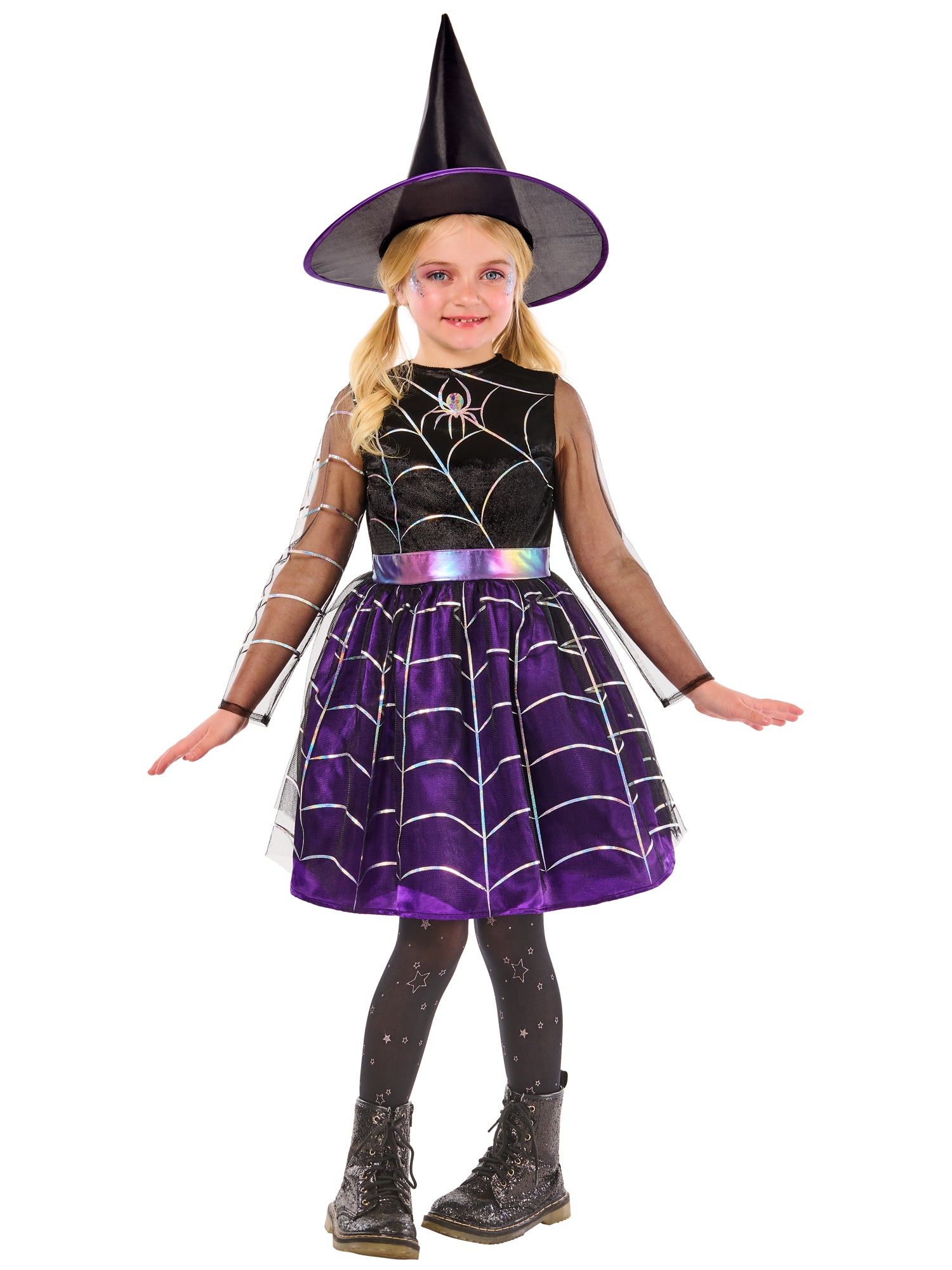 Spinnennetz Hex Kinderkostüm