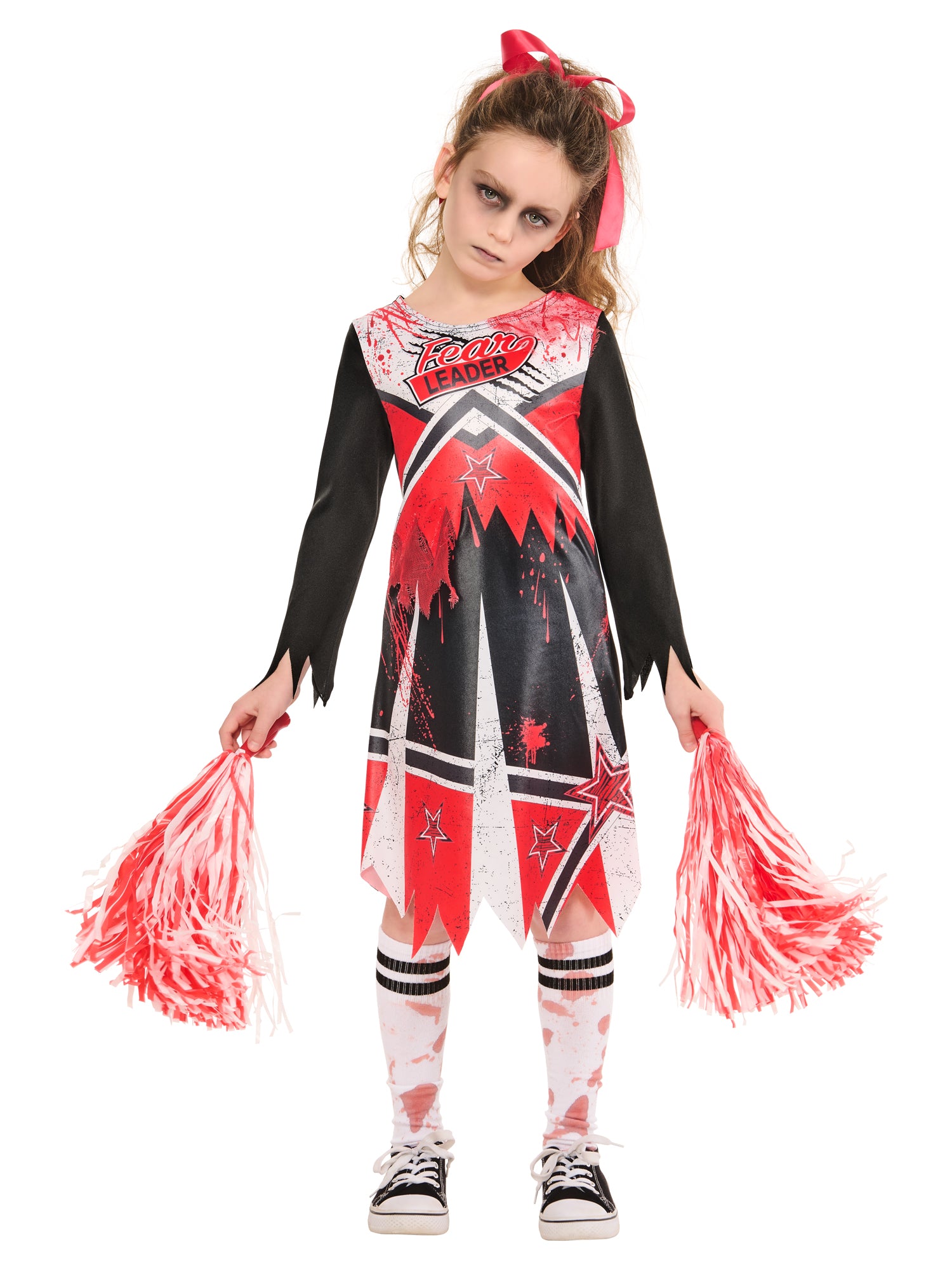 Zombie Cheerleader Kinderkostüm