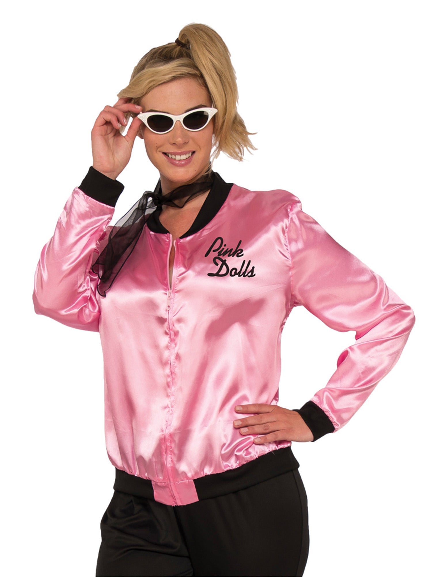 Erwachsene Damen Greaser Hop Kostüm