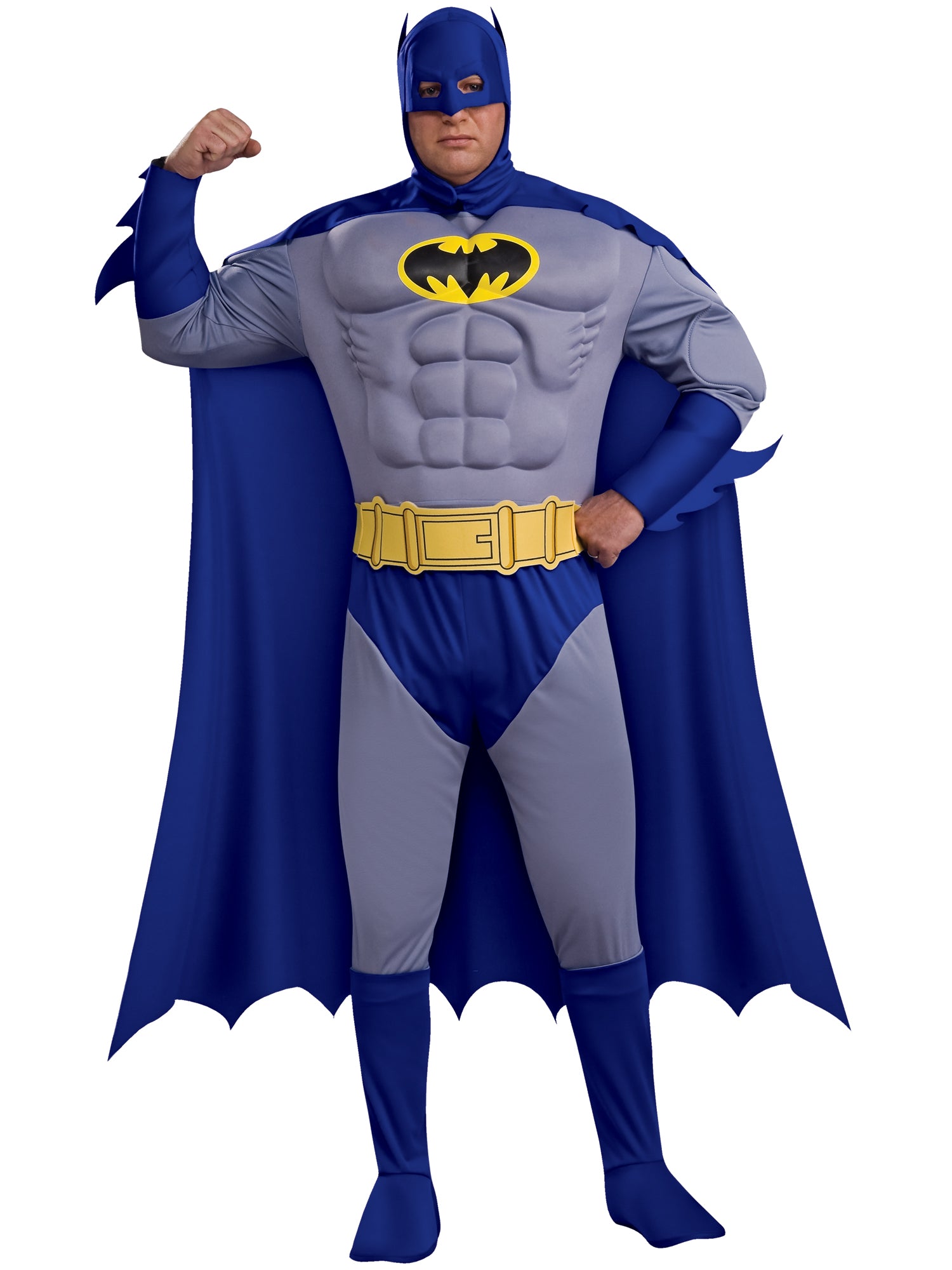 Deluxe Muskel Brust Batman Kostüm