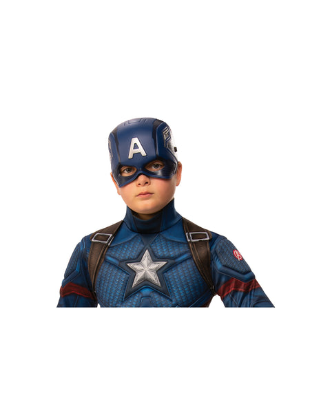 Captain America Kinder halbe Maske