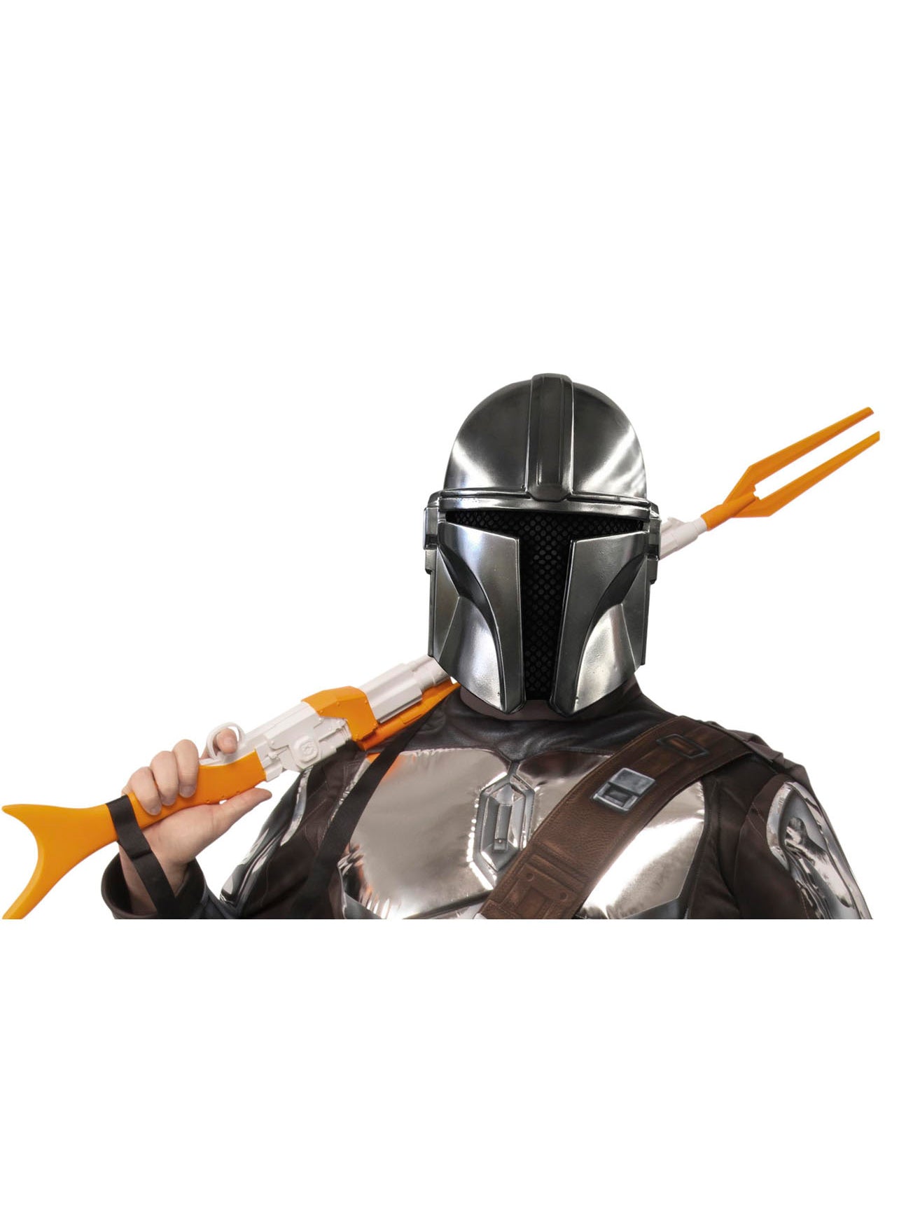 Mandalorian Beskar erwachsene halbe Maske