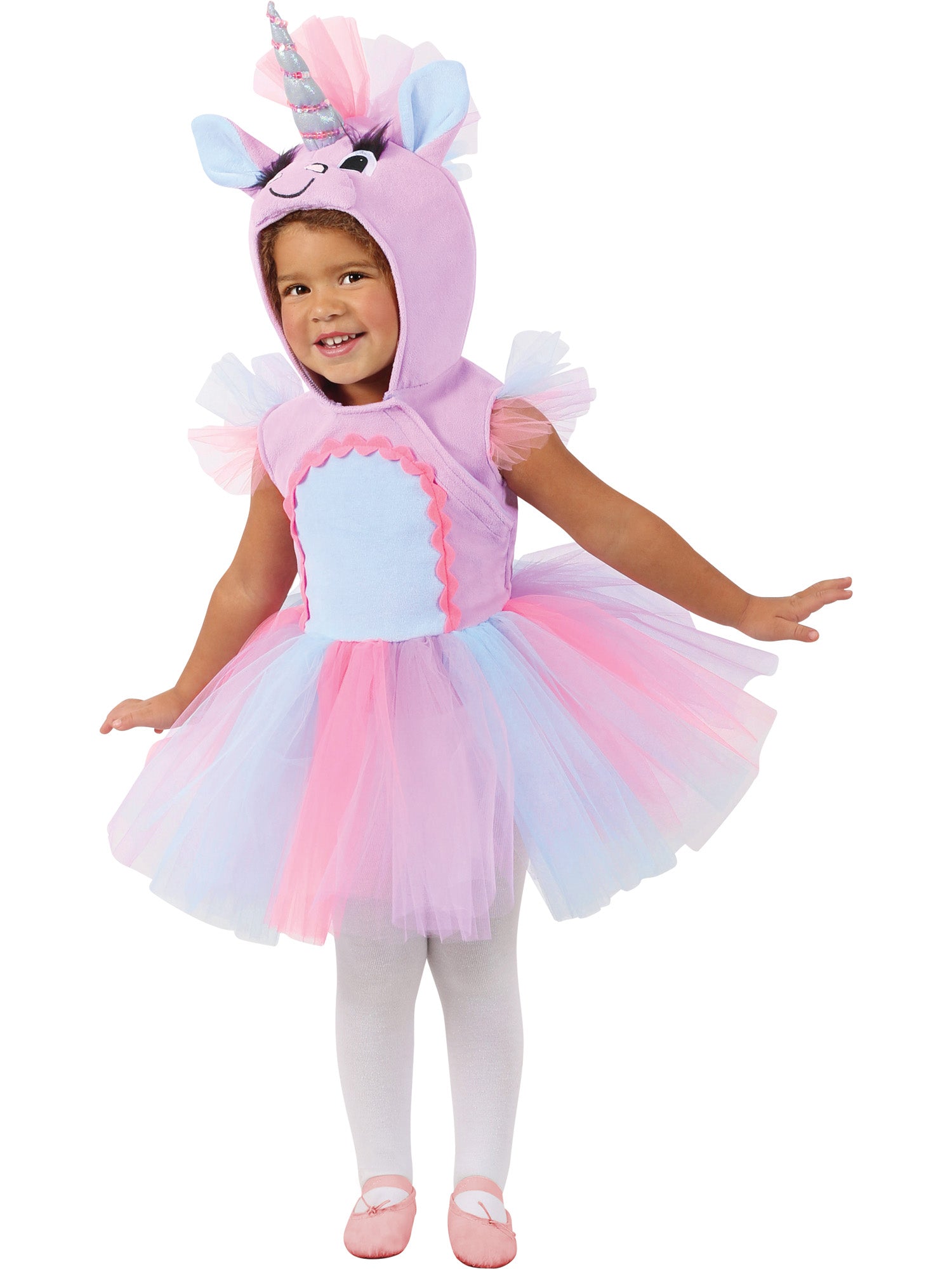 Pastell Einhorn Kleinkinder Kleid