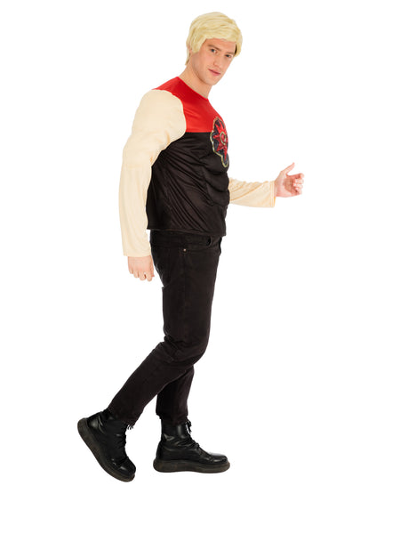 Flash Gordon Muskel Brust Kostüm
