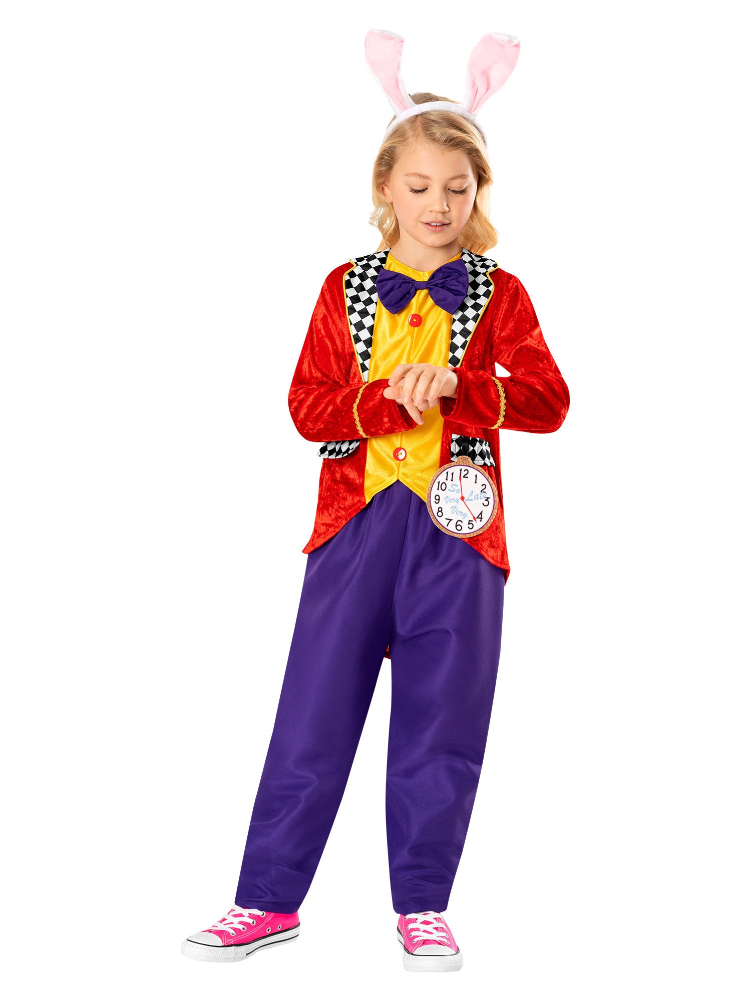 Kinder Weißes Hasen Kostüm