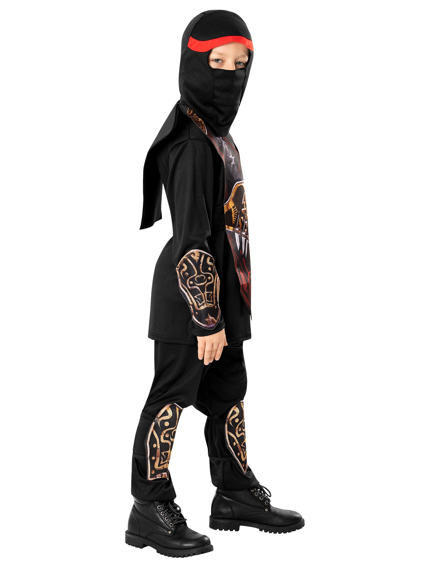 Kinder Rot Ninja Kostüm