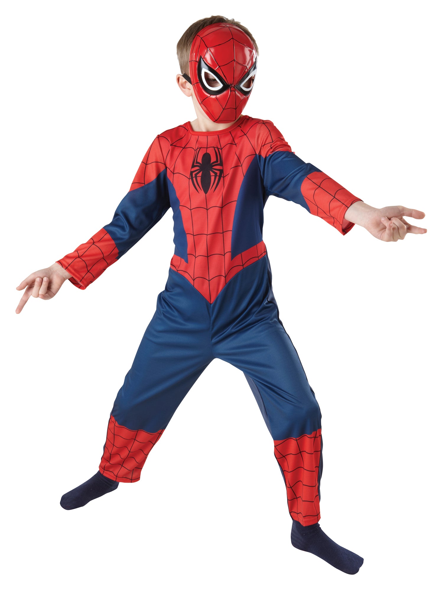 Spider-Man geformte halbe Maske