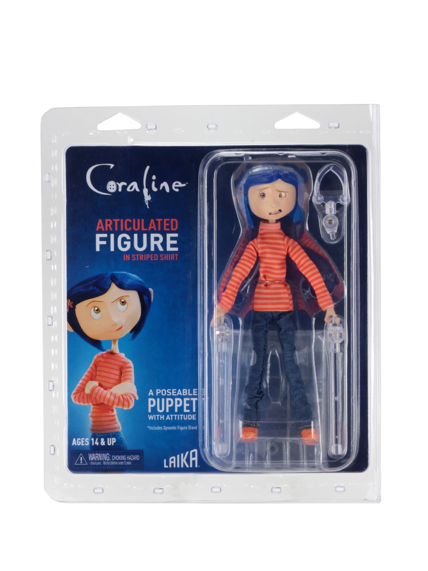 Coraline - Artikulierbare Figur - Gestreiftes Hemd Coraline