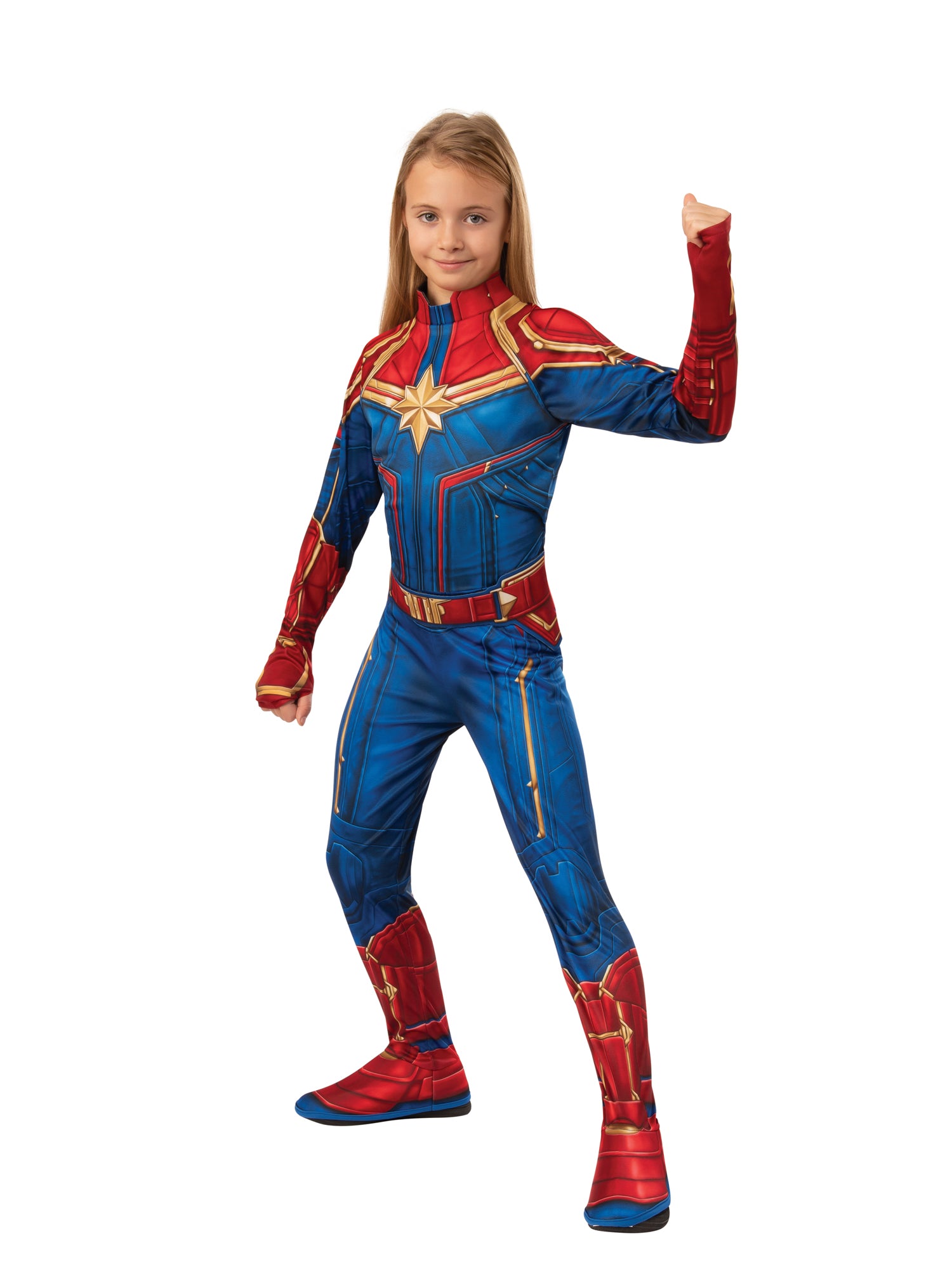 Captain Marvel Mädchen Kostüm