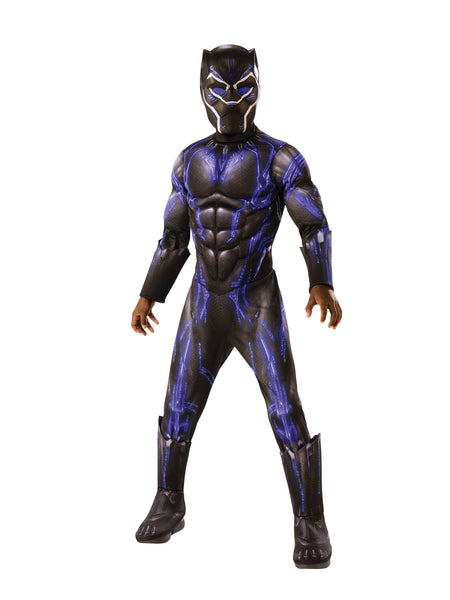 Deluxe Black Panther Kampfanzug Kostüm