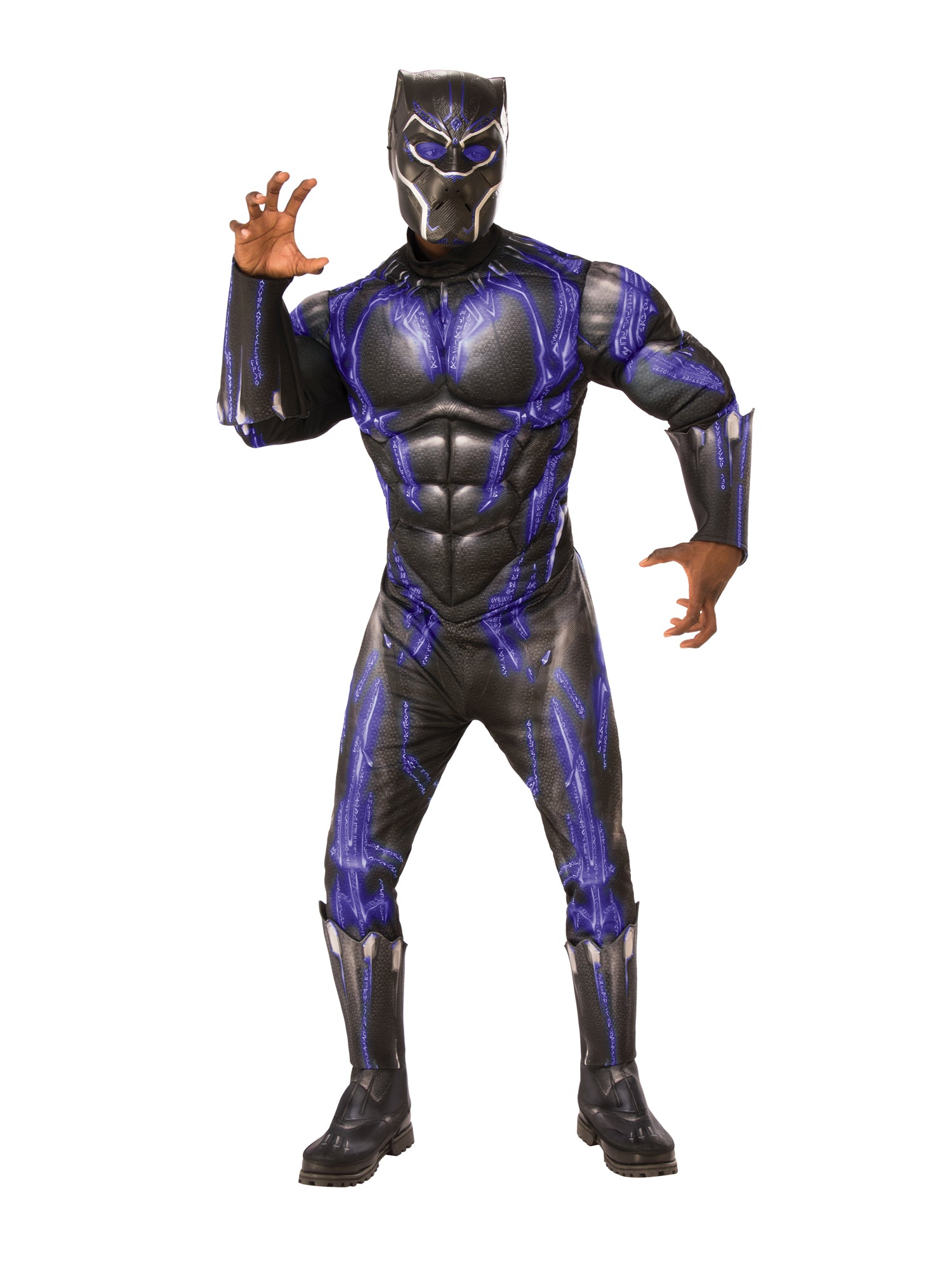 Deluxe Black Panther Kampfanzug Kostüm