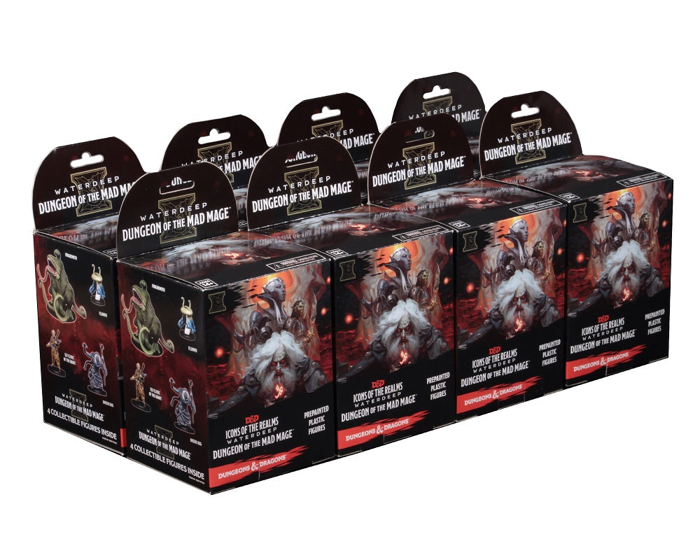 D&D Icons Of The Realms: Waterdeep Dungeon Of The Mad Mage 8 Ct. Booster Brick (Set 11)