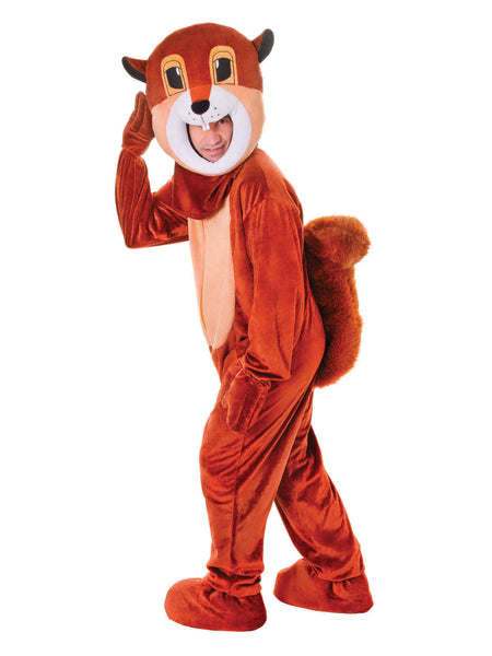 Erwachsenenkostüm Großkopf-Eichhörnchen