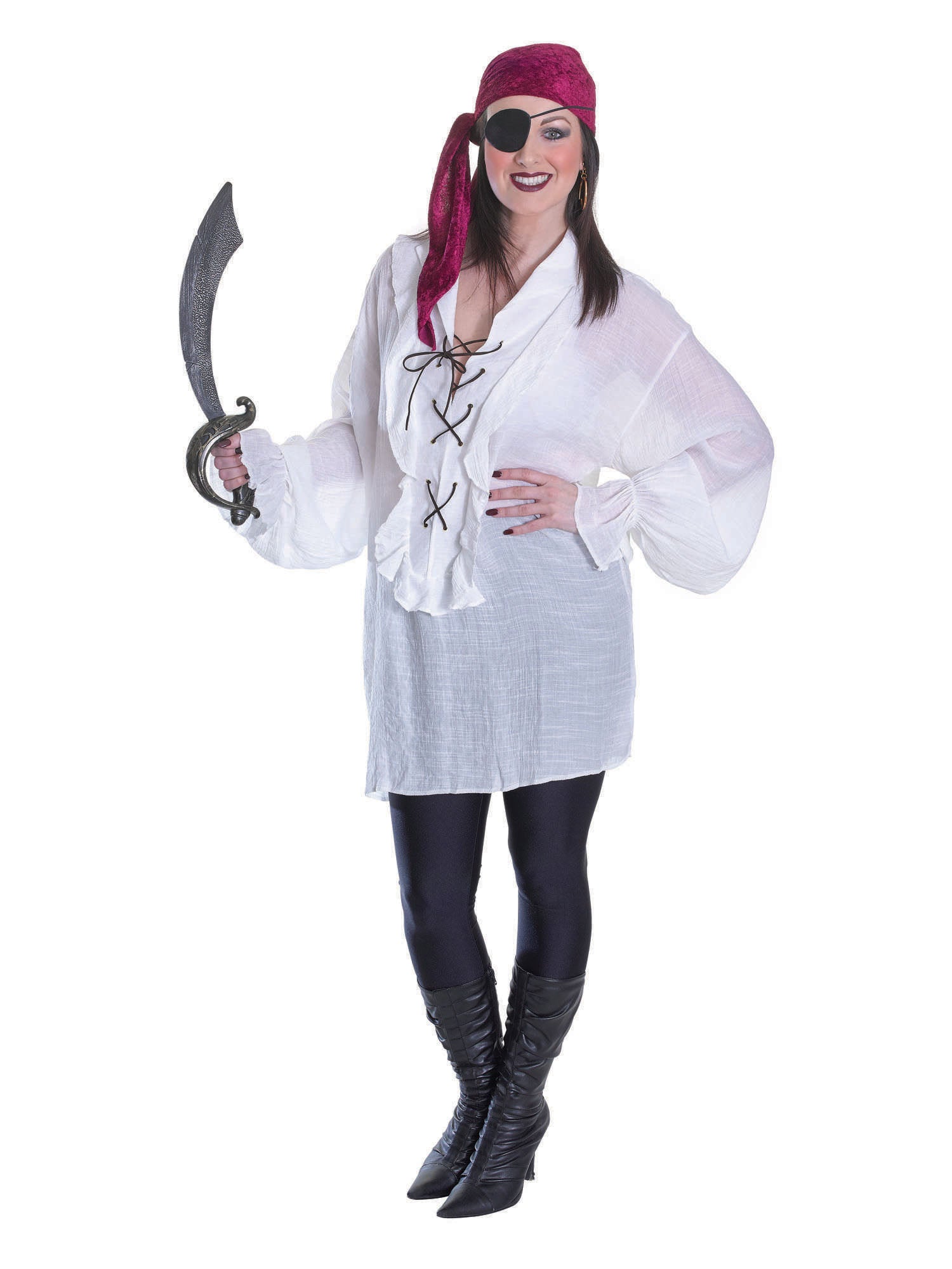 Erwachsenen Damen Piratenhemd