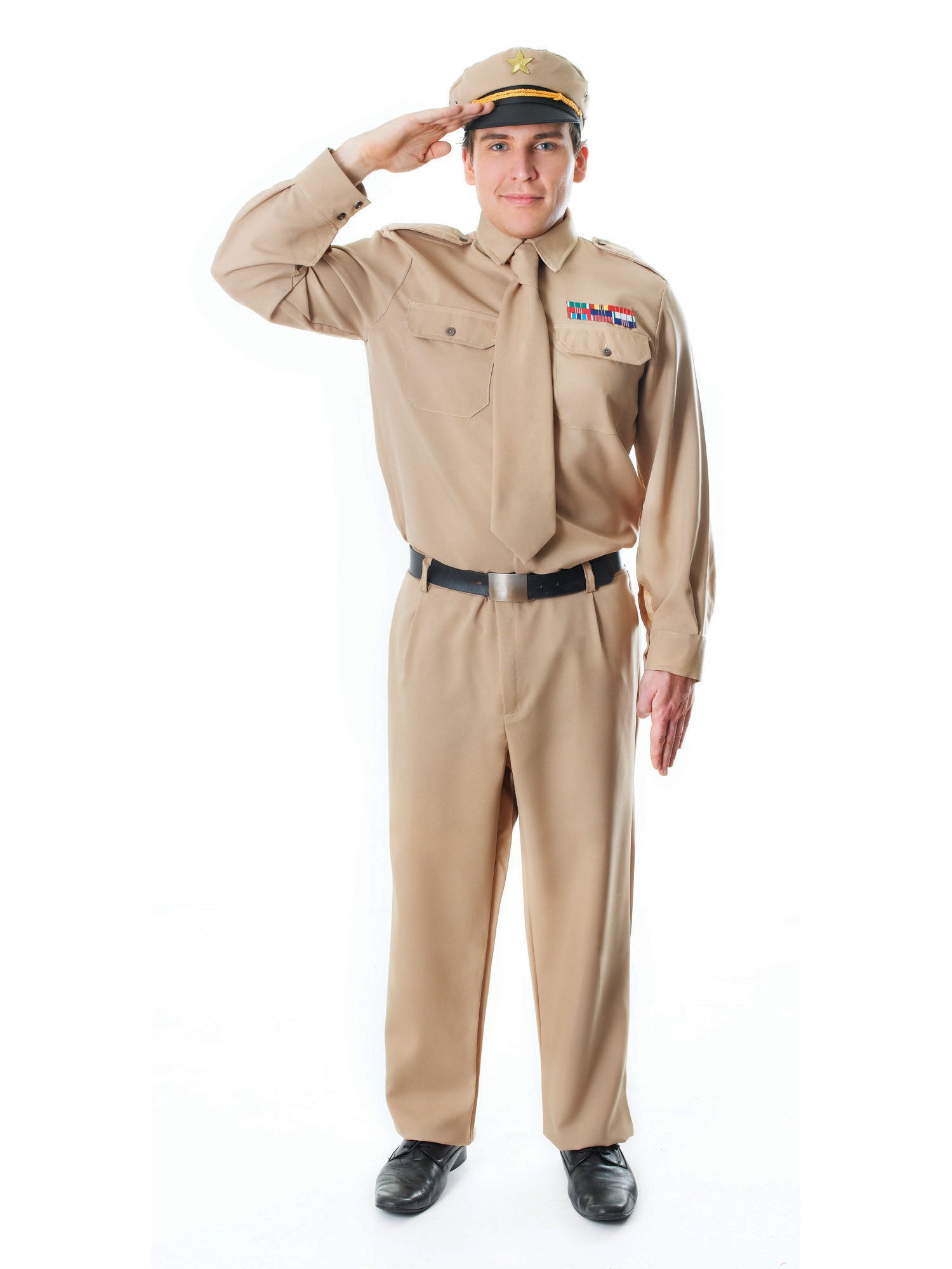 Erwachsenes WW2 Armee General Kostüm