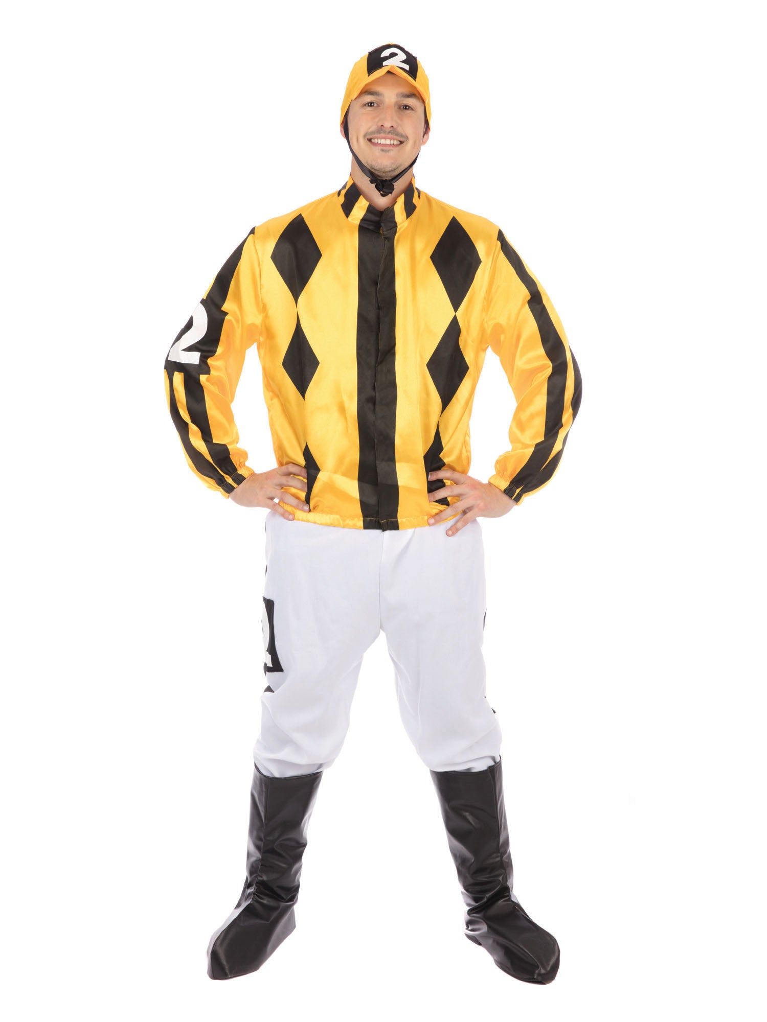 Erwachsenes Jockey-Kostüm