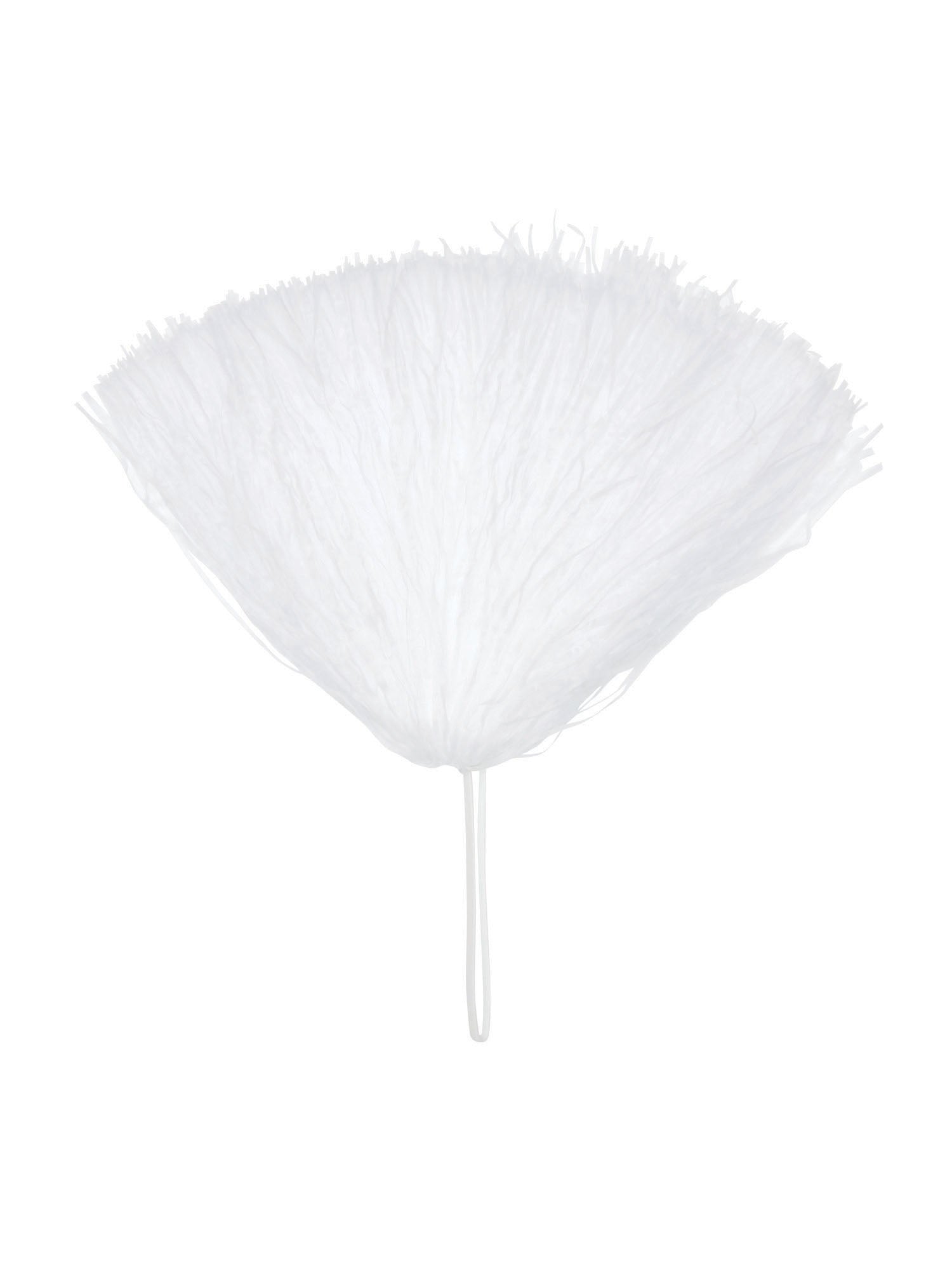 Weißes Pom Pom Kostümzubehör