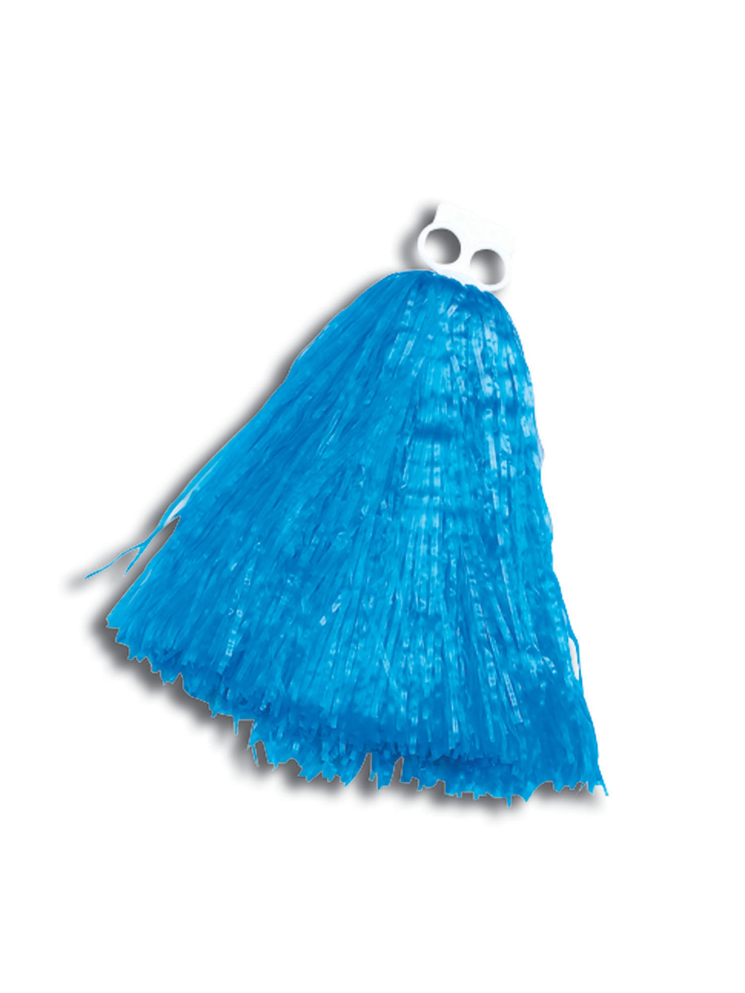 Blaues Pompom Kostümzubehör