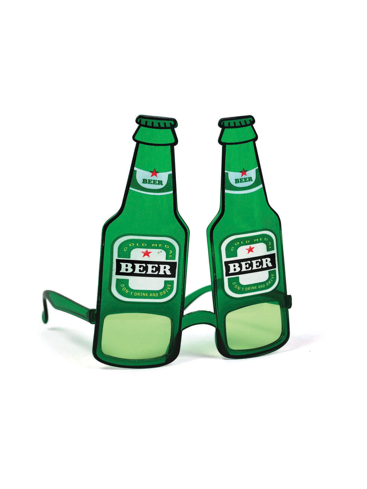 Bierflaschenbrillen Kostümzubehör