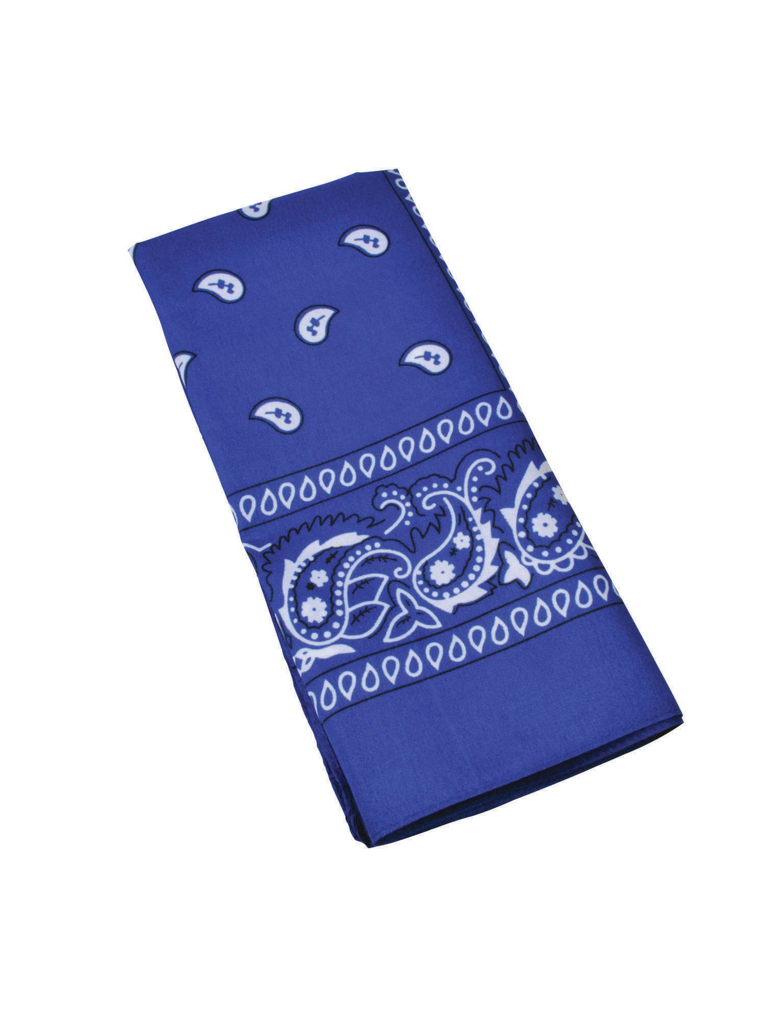Blaues Cowboy Bandana & Schal Kostümzubehör
