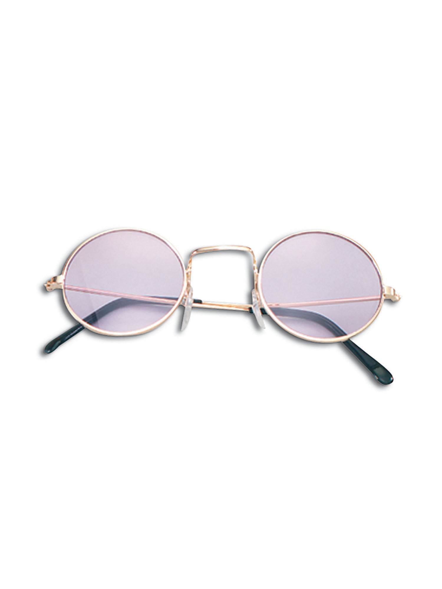Lila & Gold 60er Jahre Stil Brille Kostümzubehör