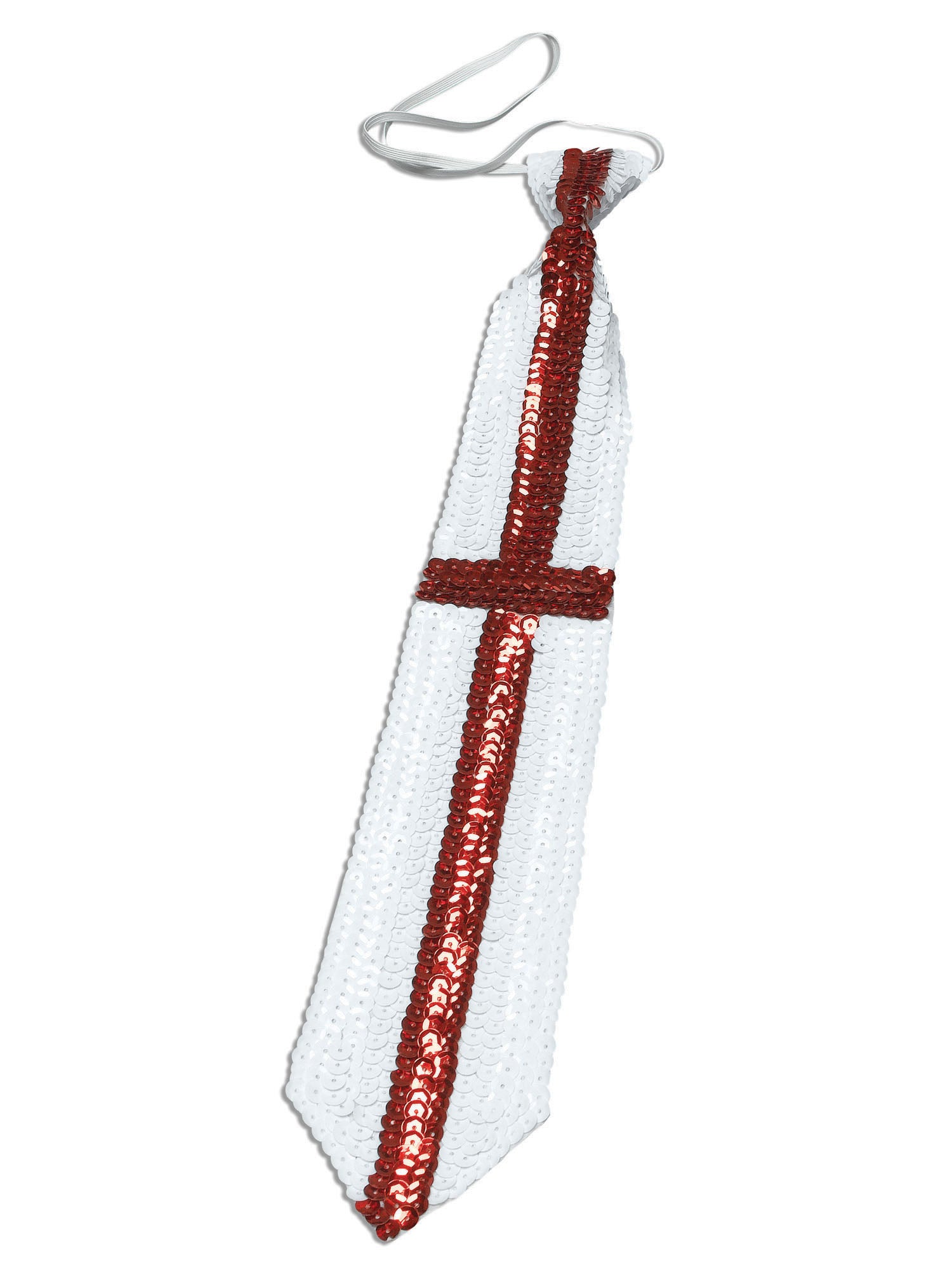St. George Paillettenkrawatte Kostüm Accessoire