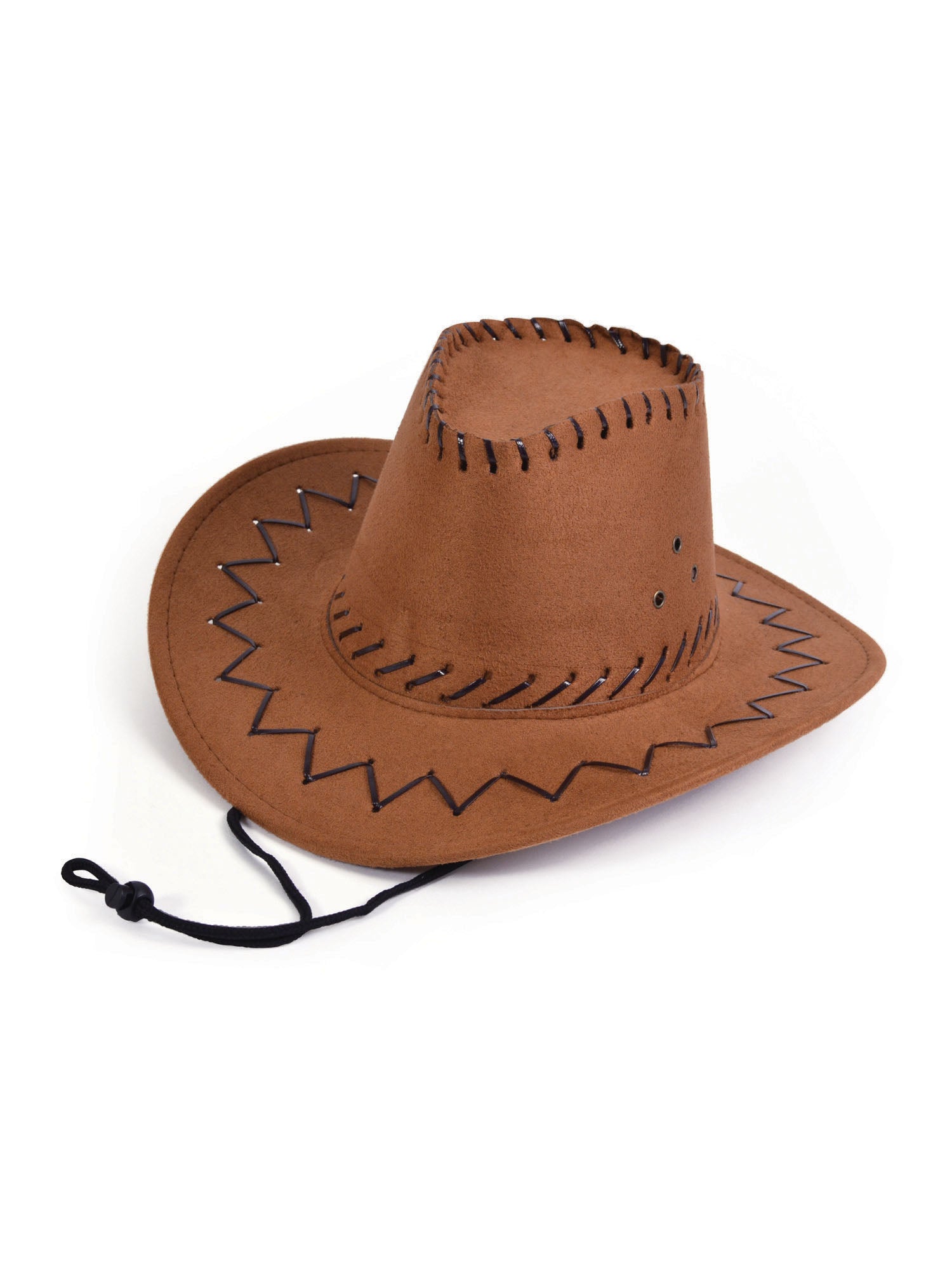 Brauner Genähter Cowboyhut