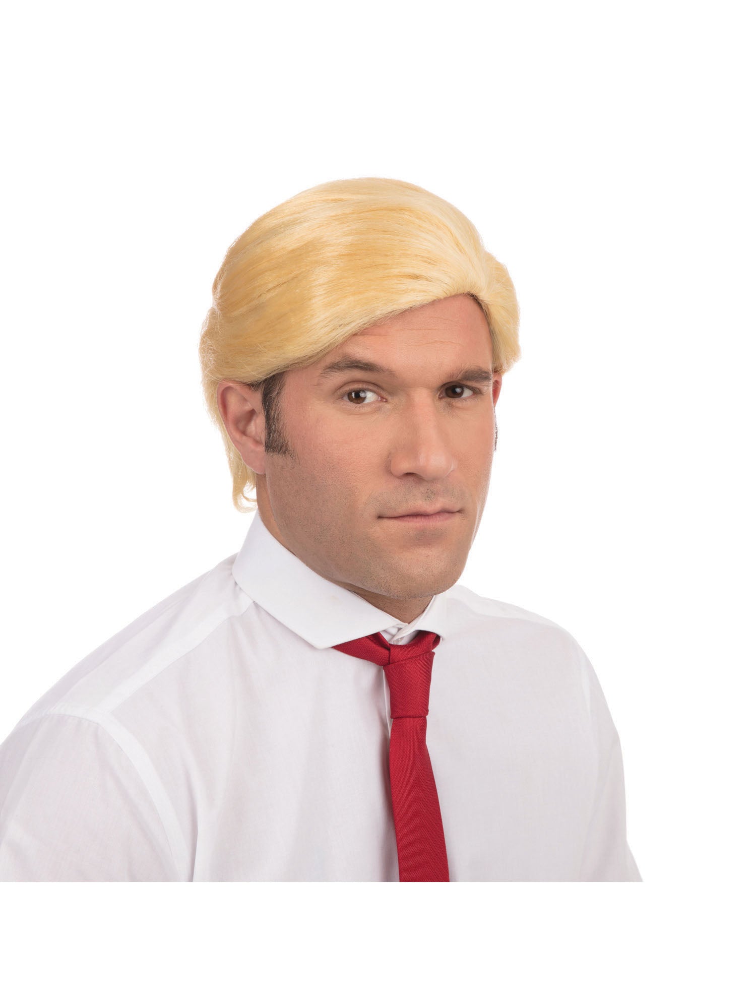 Blonde Präsidentenperücke