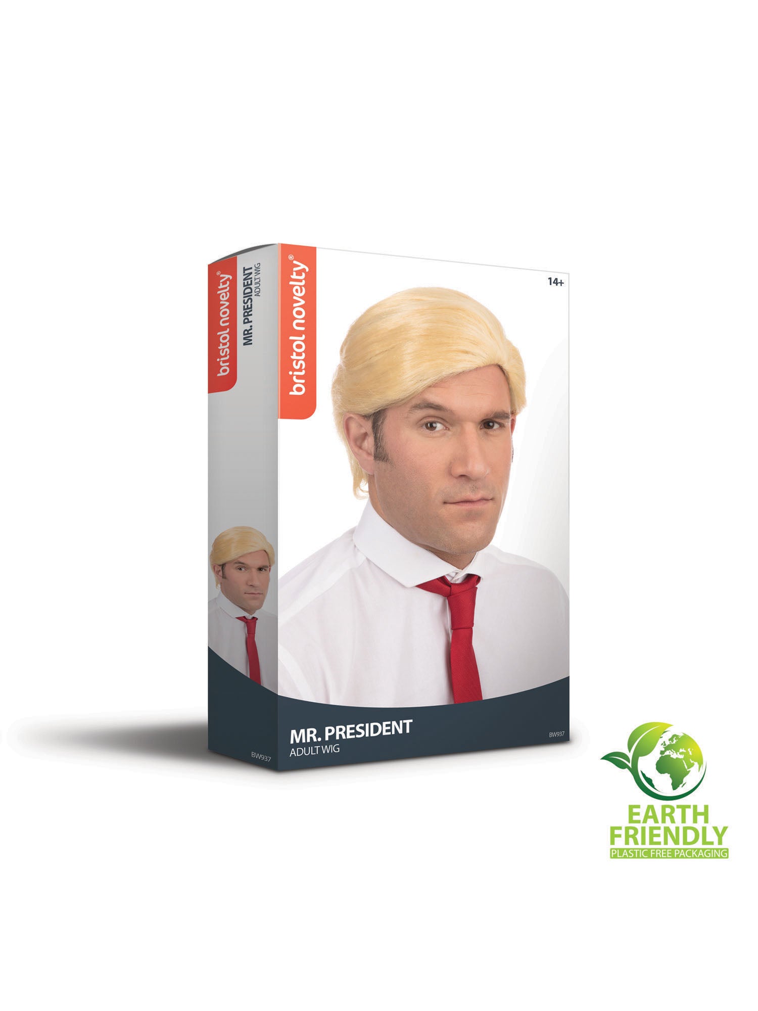 Blonde Präsidentenperücke