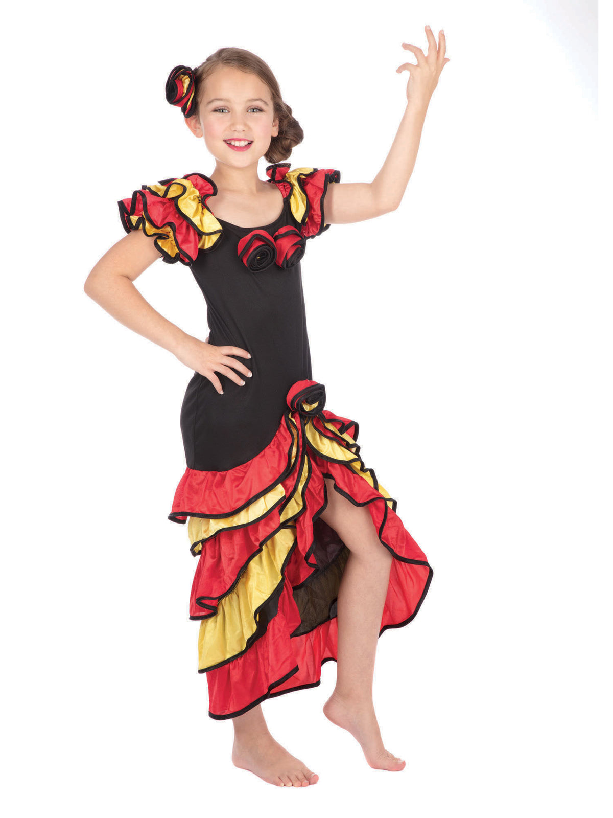 Kinder Rumba Mädchen Kostüm