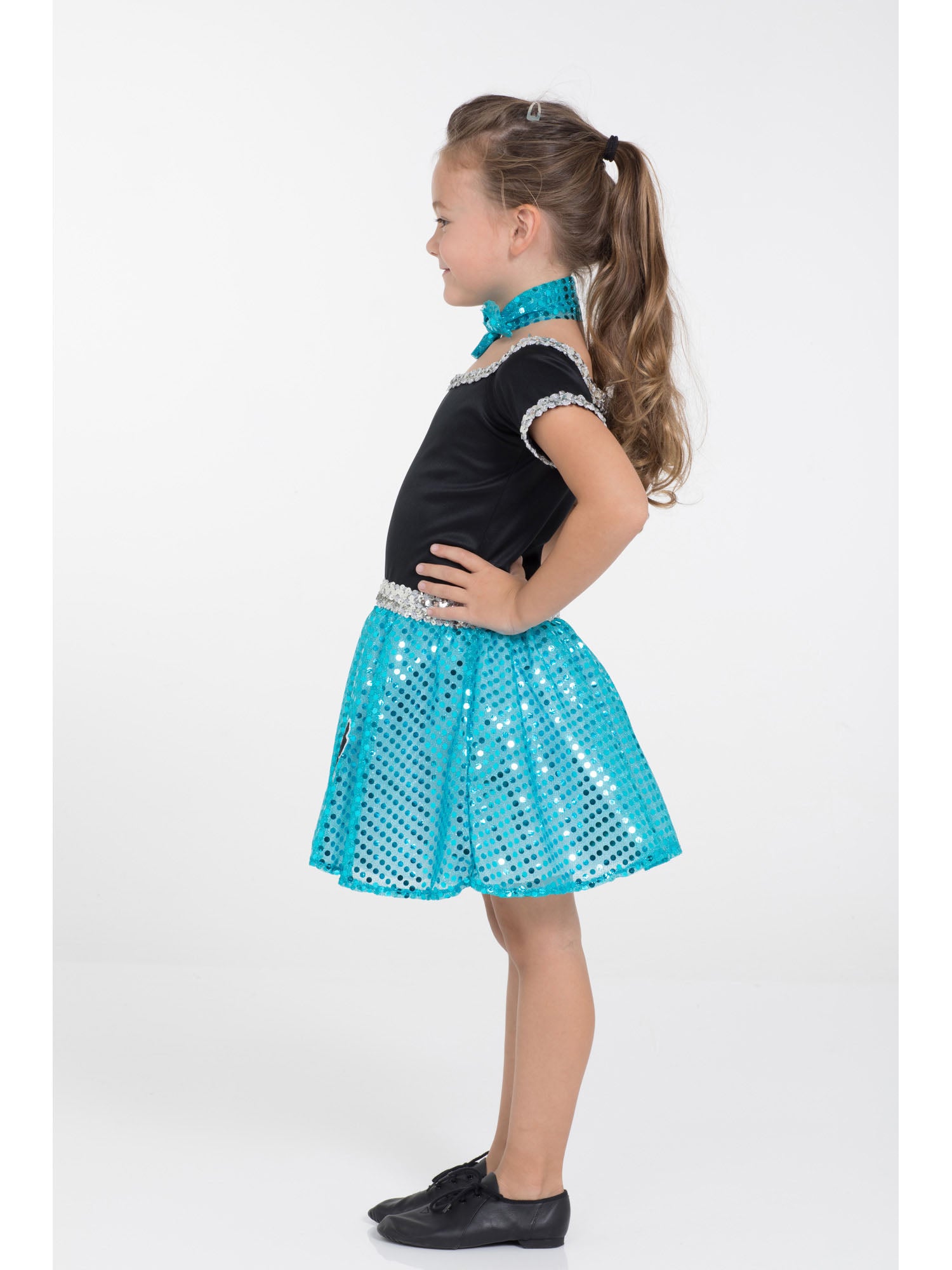 Kinder Rock 'N' Roll Paillettenkleid