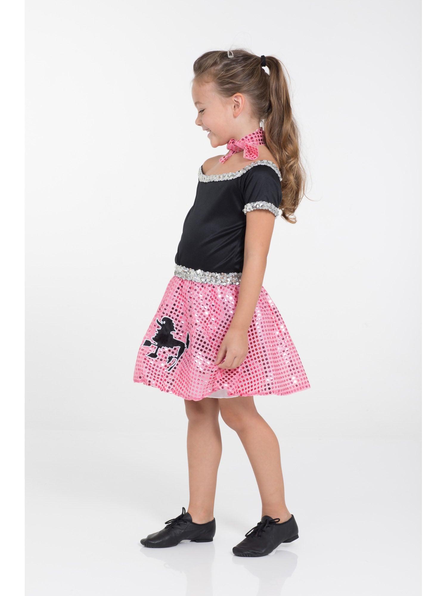 Kinder Rock 'N' Roll Paillettenkleid