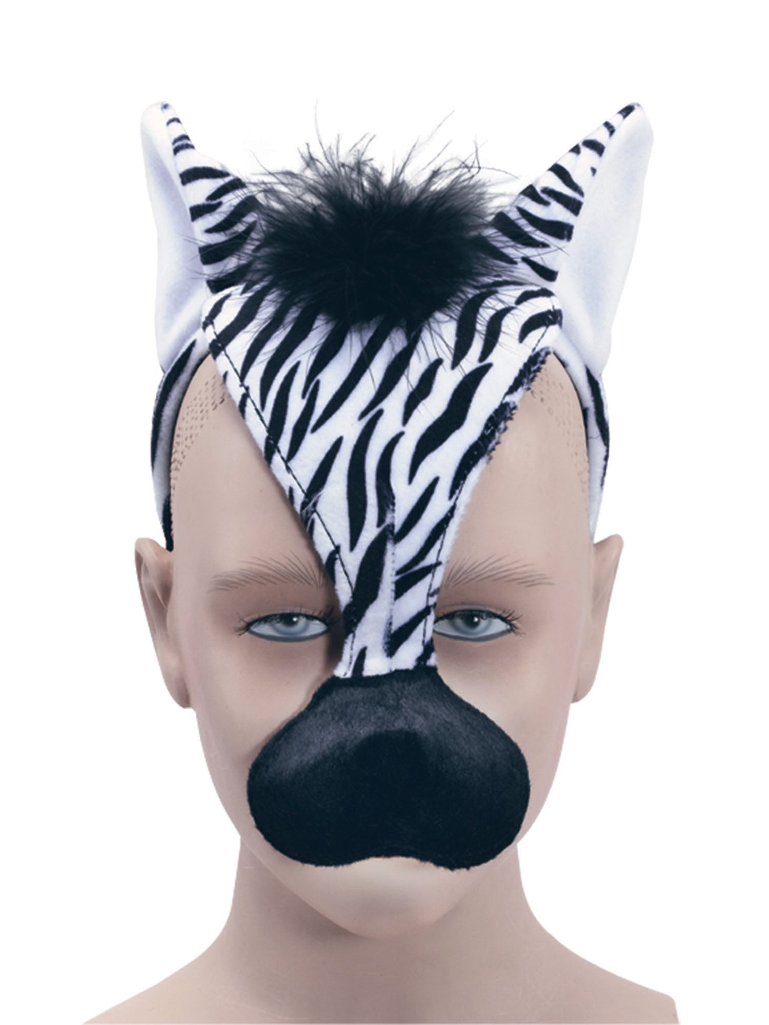 Zebra-Maske mit Sound