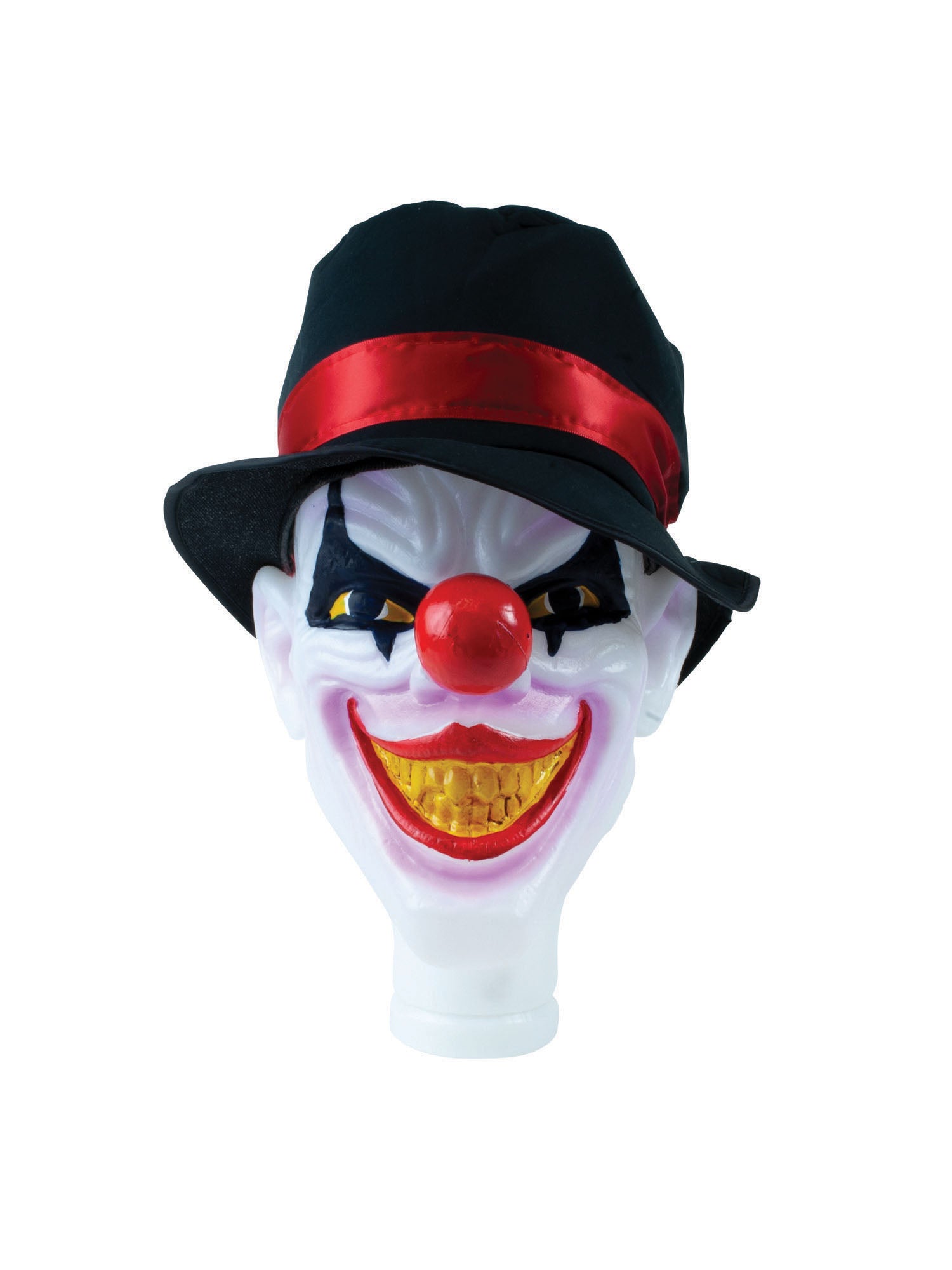 Clown Kopf Gruselig Mit Licht & Sound Kostüm Accessoire