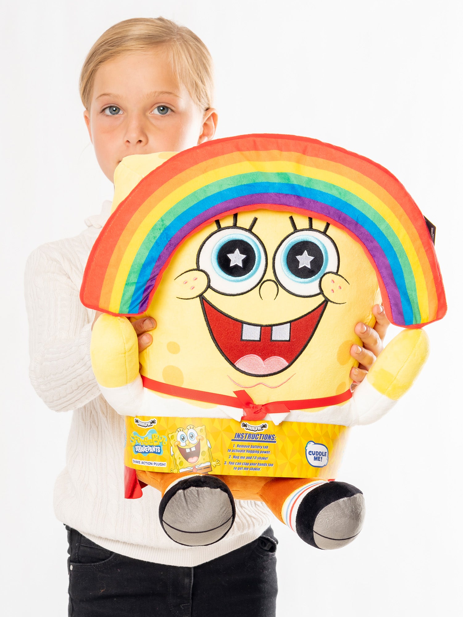 Spongebob Rainbow Vibrierende Plusche