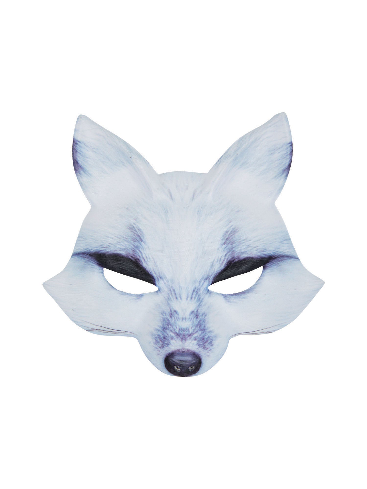 Wolfmaske Weiß
