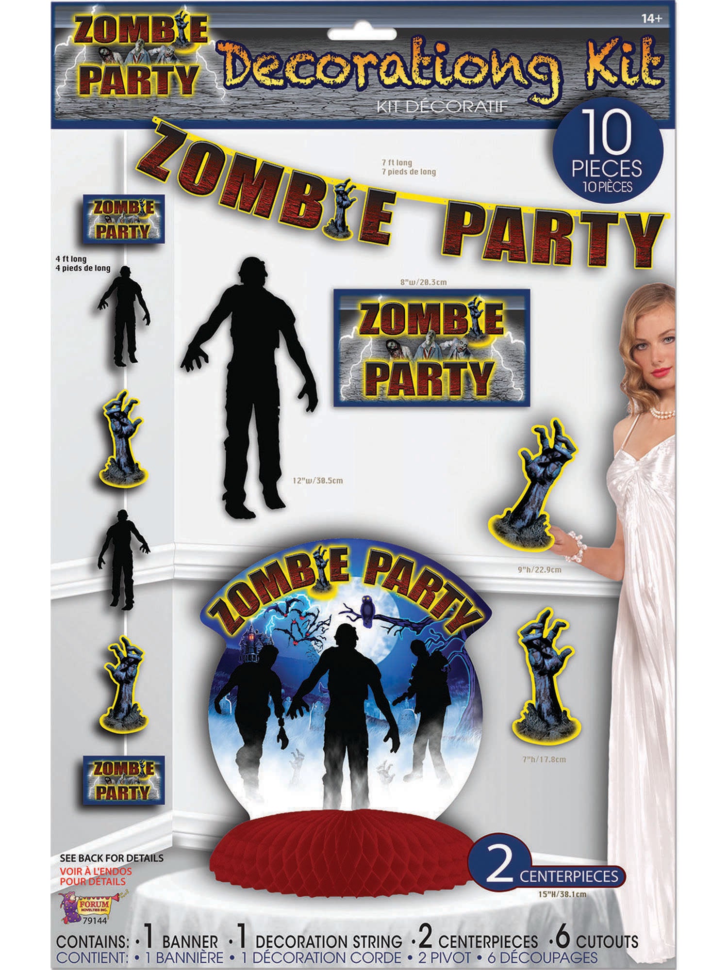 Zombie-Party-Deko-Set