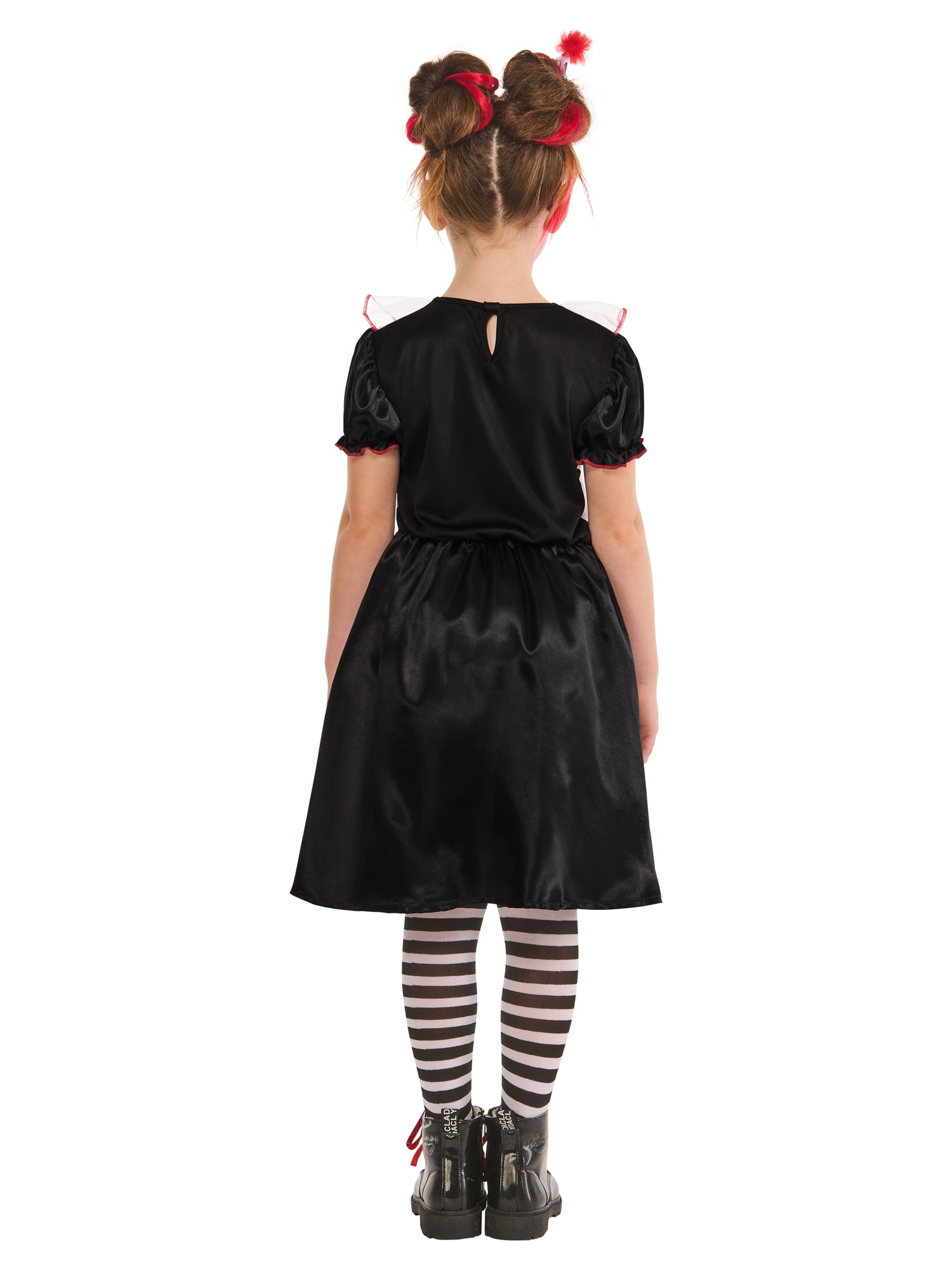 Monochrom Clown Kleid Kinderkostüm