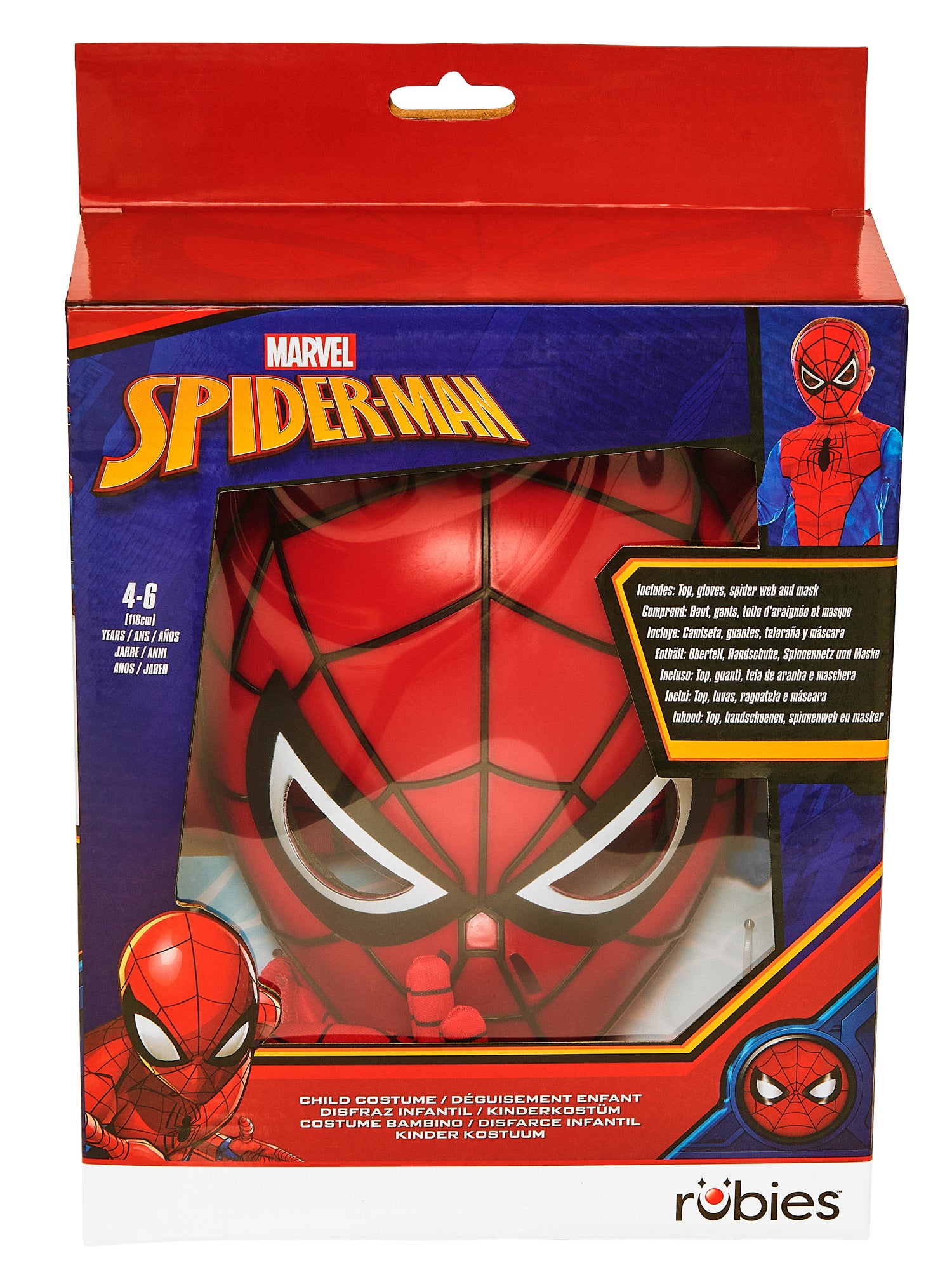 Spider-Man Geschenkset Kinderkostüm