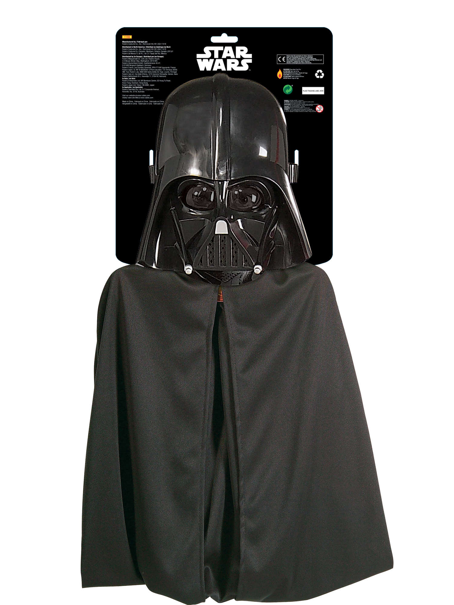 Darth Vader Umhang mit Maske