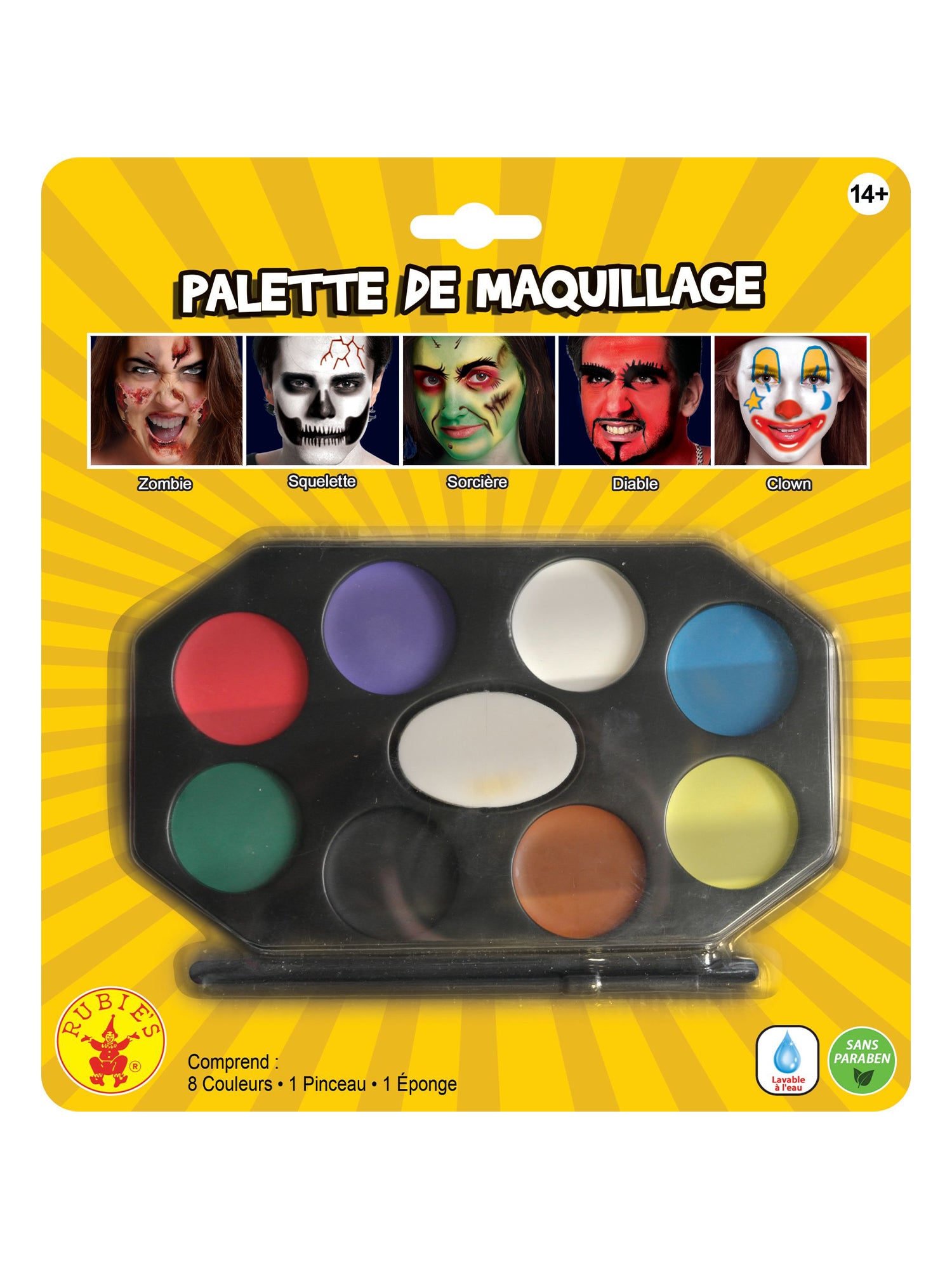 Schminkset 8 kleuren