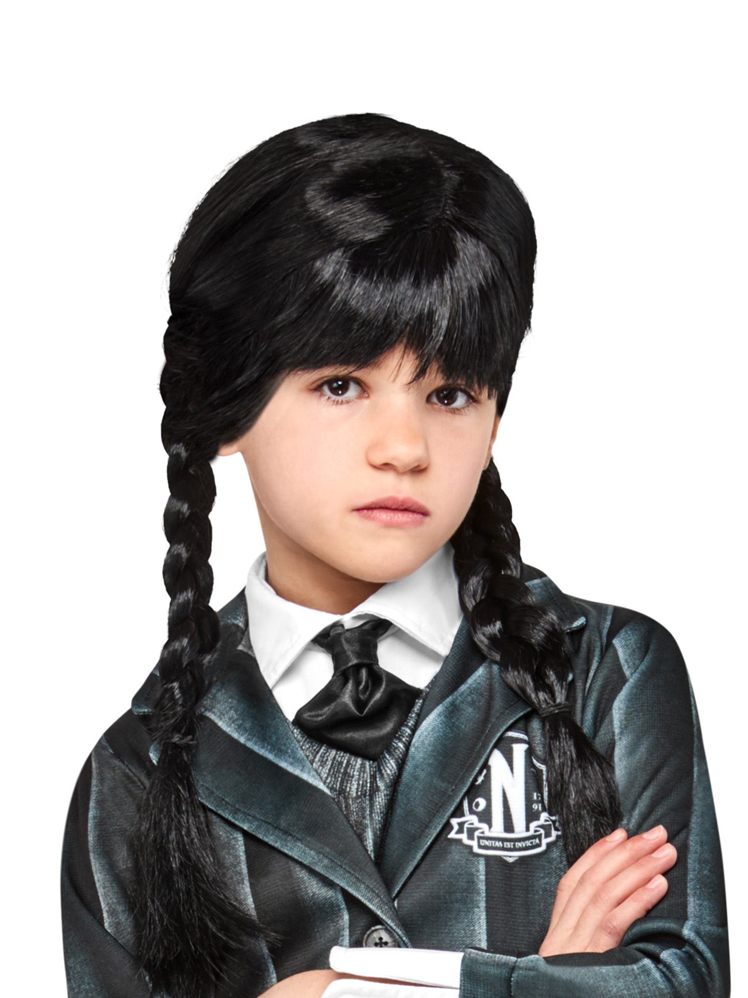 Wednesday Addams Kinder-perücke