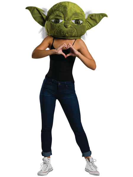 Yoda Plüsch Erwachsenemaske
