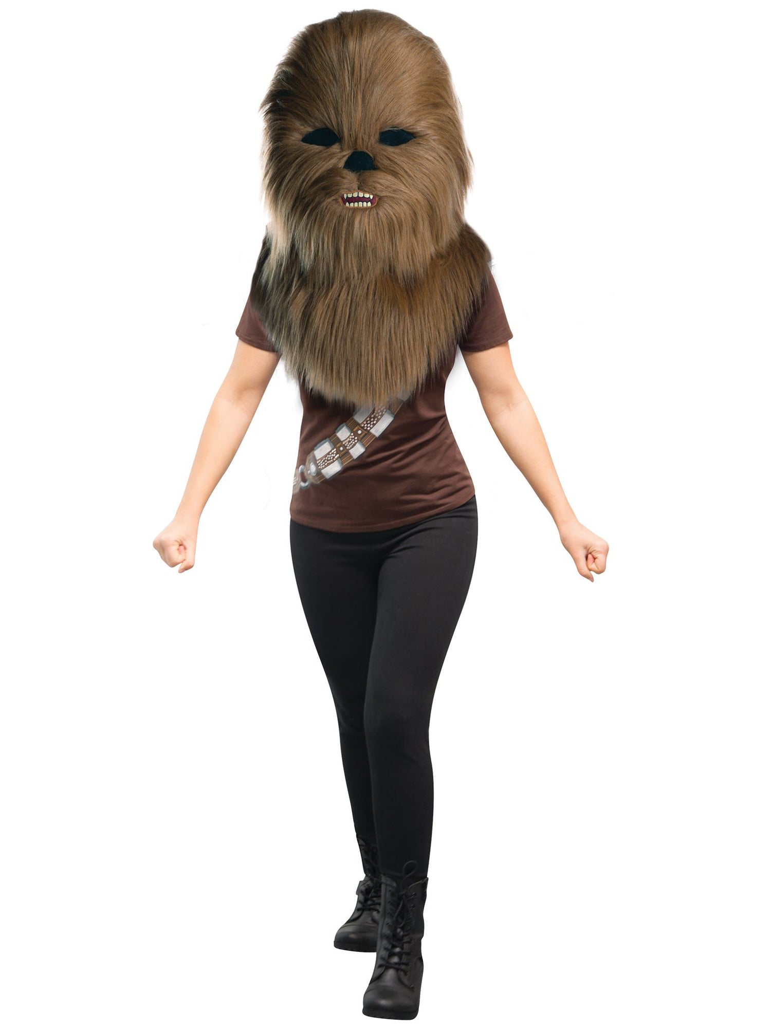 Chewbacca Plüsch Erwachsenemaske