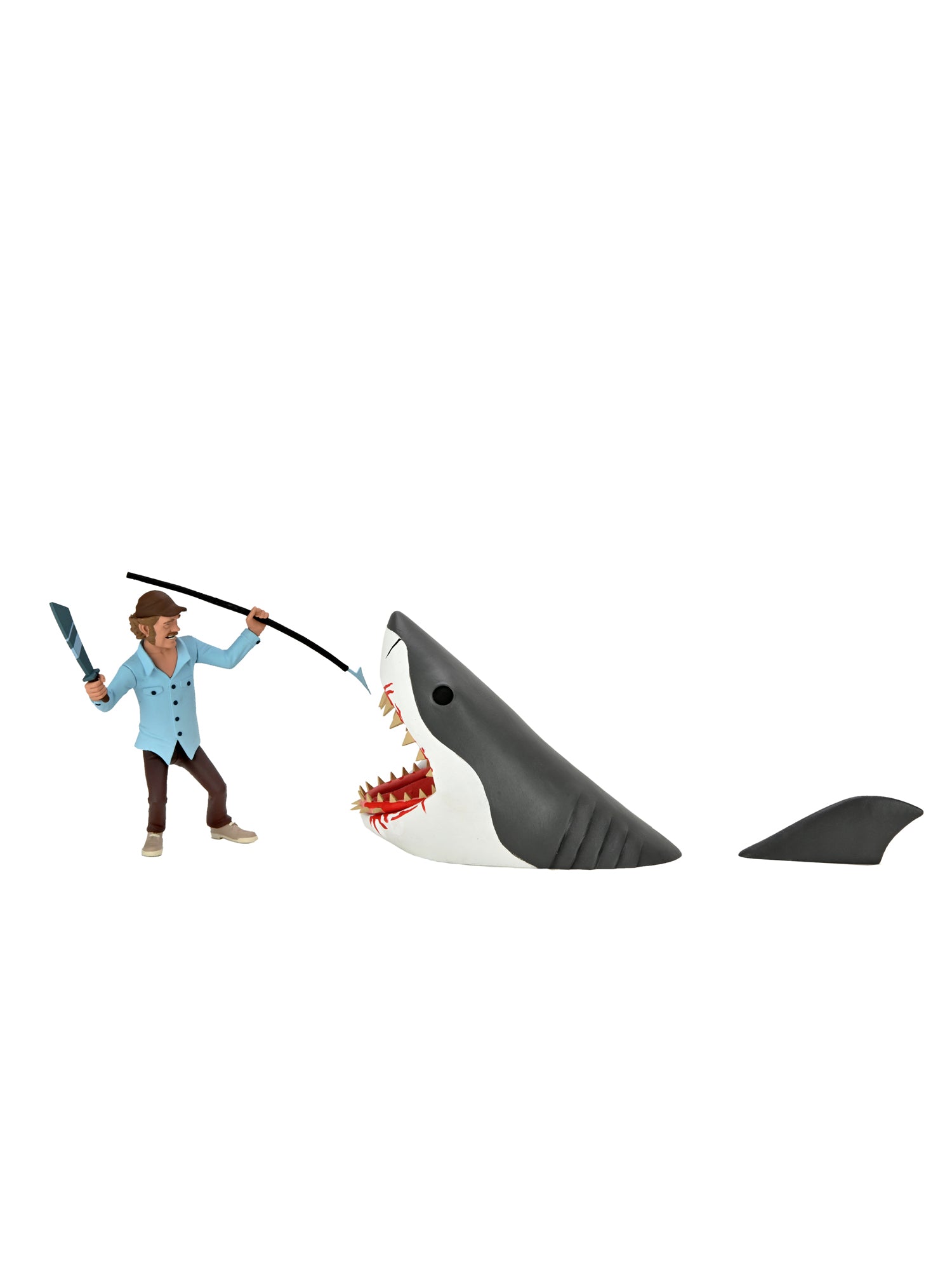 Jaws - 6" Figur - Toony Figur "Jaws & Quint 2er-Pack