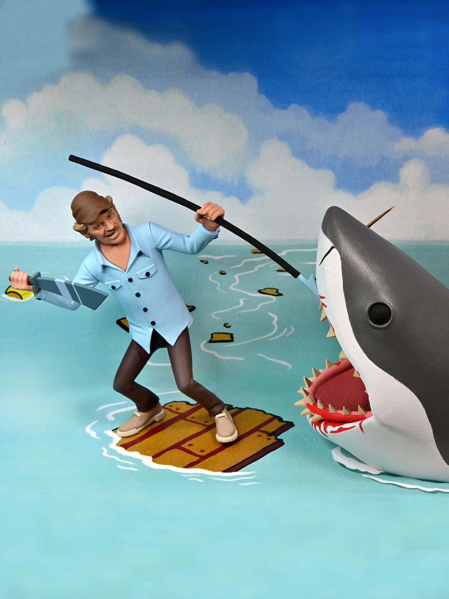 Jaws - 6" Figur - Toony Figur "Jaws & Quint 2er-Pack