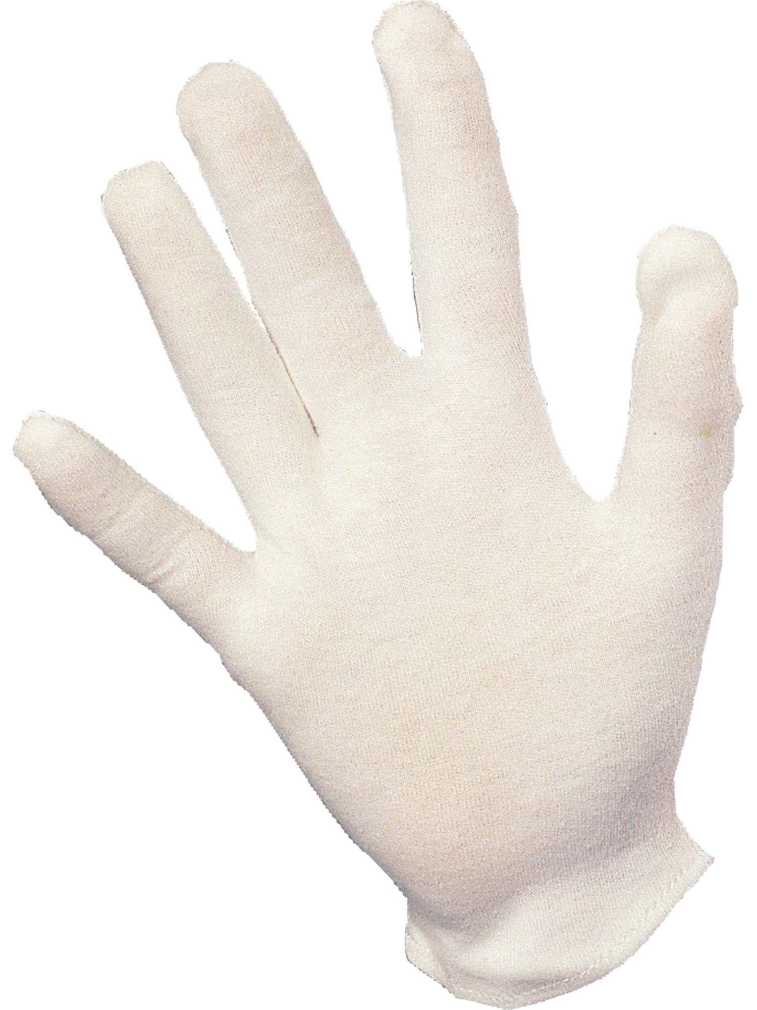 Weiße Baumwollhandschuhe (zubehör)