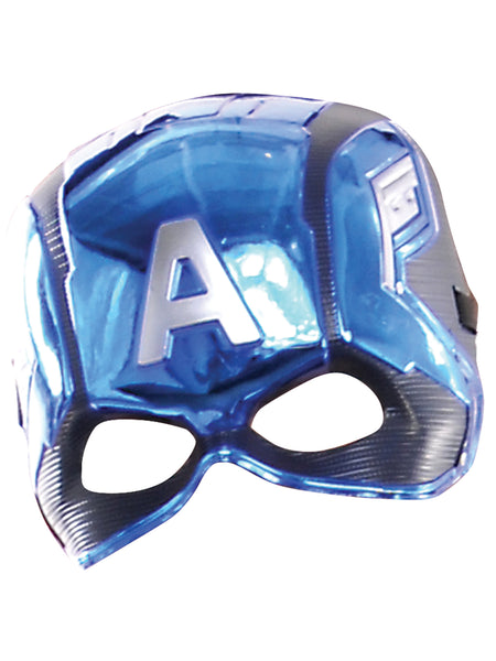 Captain America 1/2 Metallische Maske