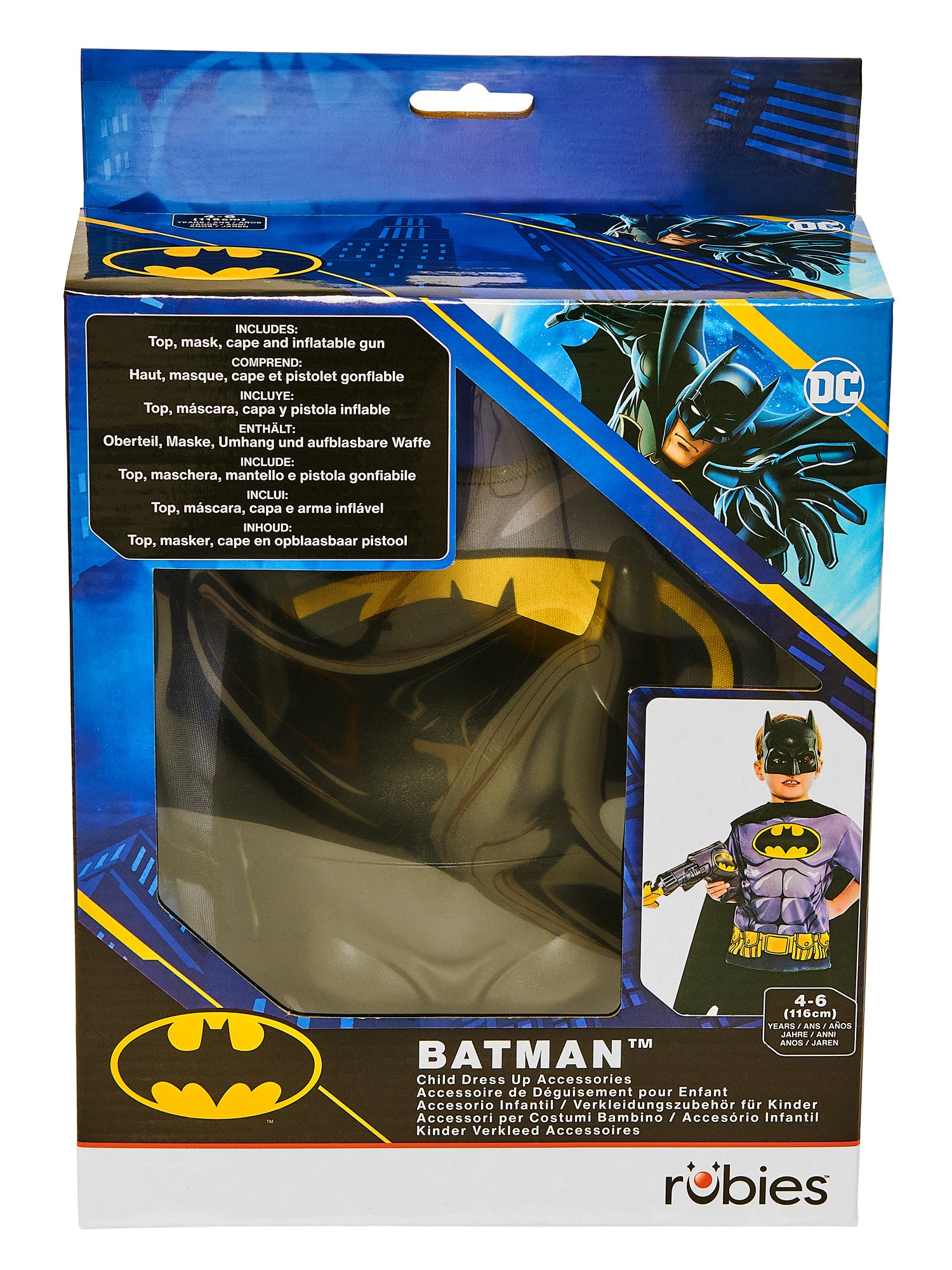 Batman Geschenkset Kinderkostüm