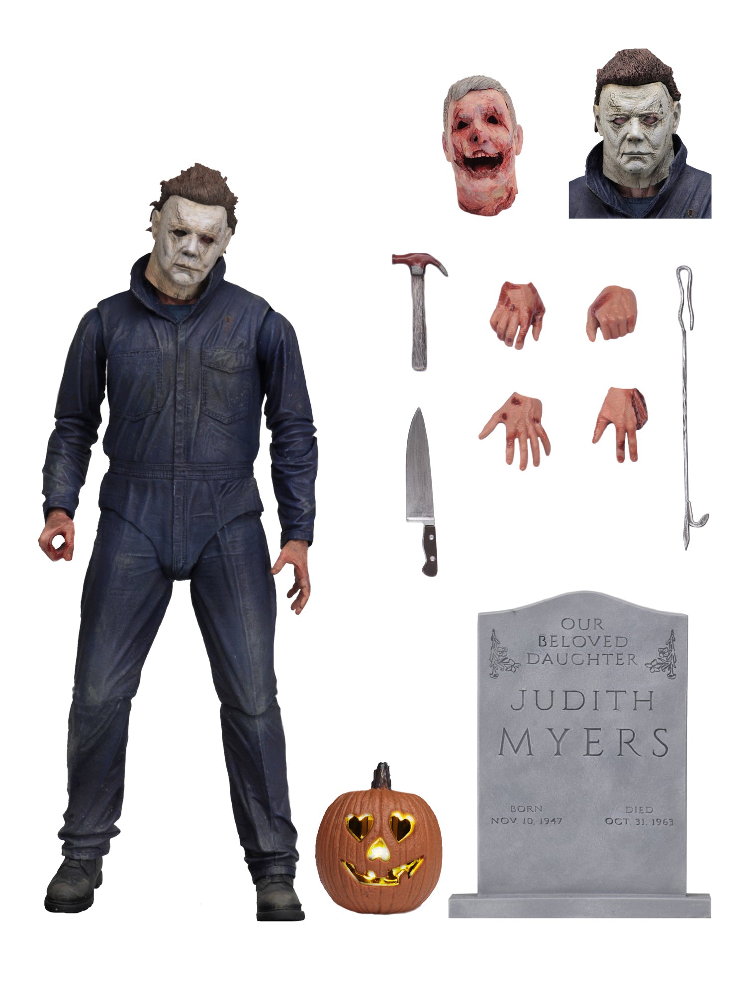 Halloween (2018) - 7" Actionfigur - Ultimate Michael